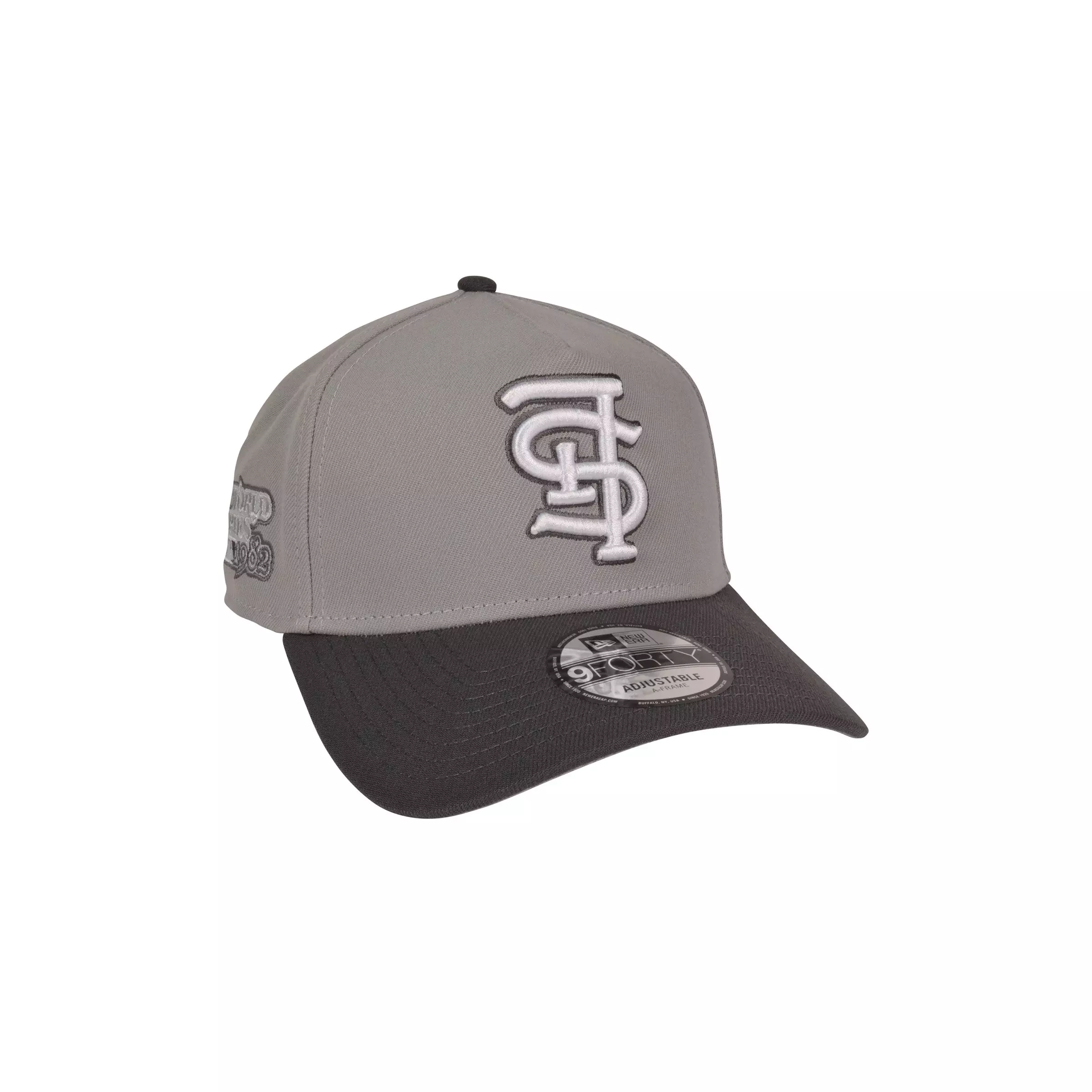 New Era St. Louis Cardinals 9FORTY Upside Down Snapback Hat-Dark Grey - DK GREY