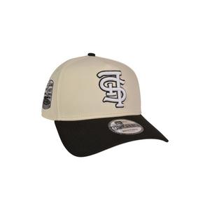 New Era St. Louis Cardinals 9FORTY Upside Down Snapback Hat-Chrome/Black