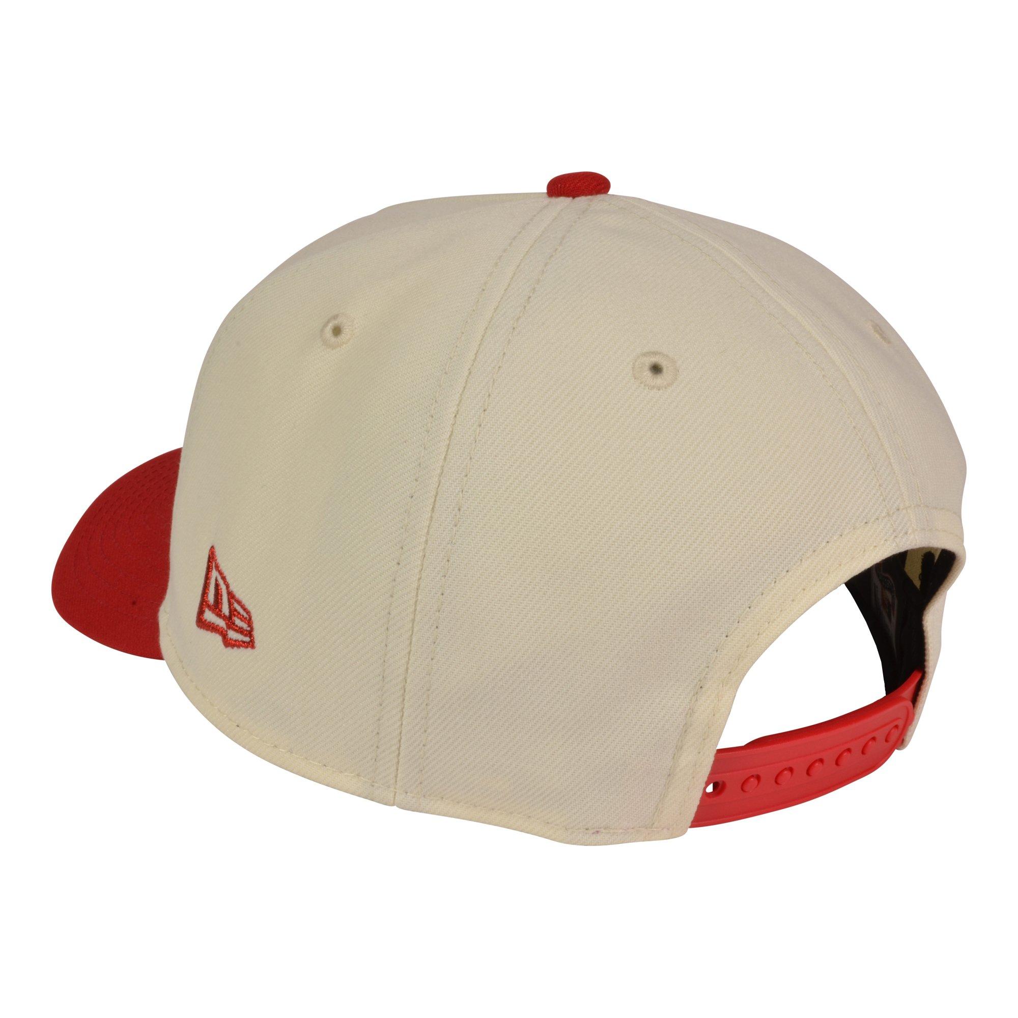 New Era St. Louis Cardinals 9FORTY Upside Down Snapback Hat-Tan/Red