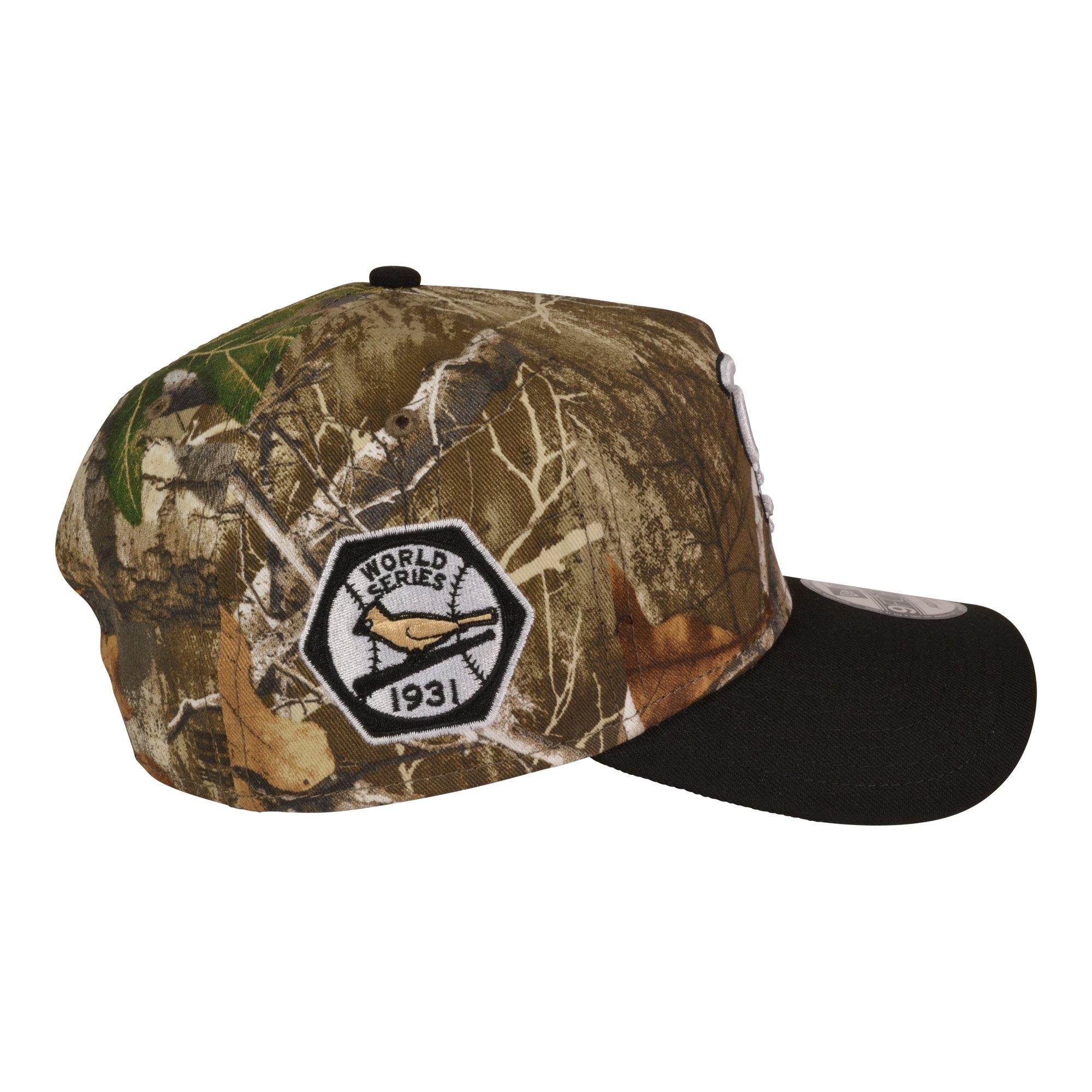New Era St. Louis Cardinals 9FORTY Upside Down Snapback Hat-Camo/Black