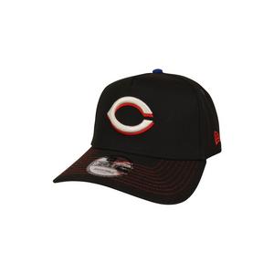 New Era Cincinnati Reds 9FORTY A-Frame Rare Air Snapback Hat-Black/Red/Blue