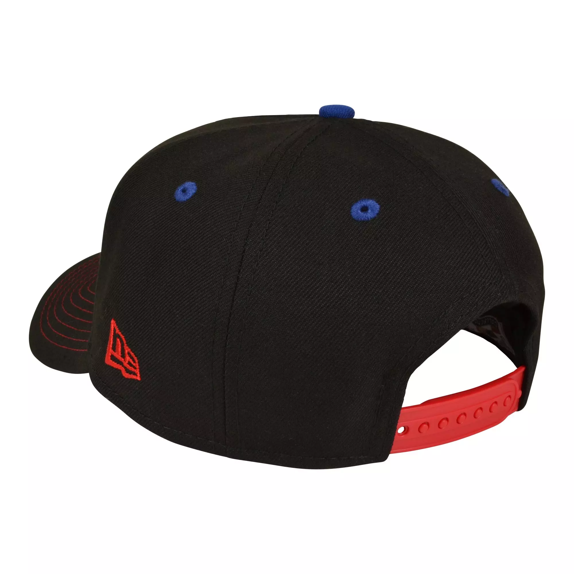 New Era Milwaukee Brewers 9FORTY A-Frame Rare Air Snapback Hat-Black/Red/Blue - BLACK/RED/BLUE