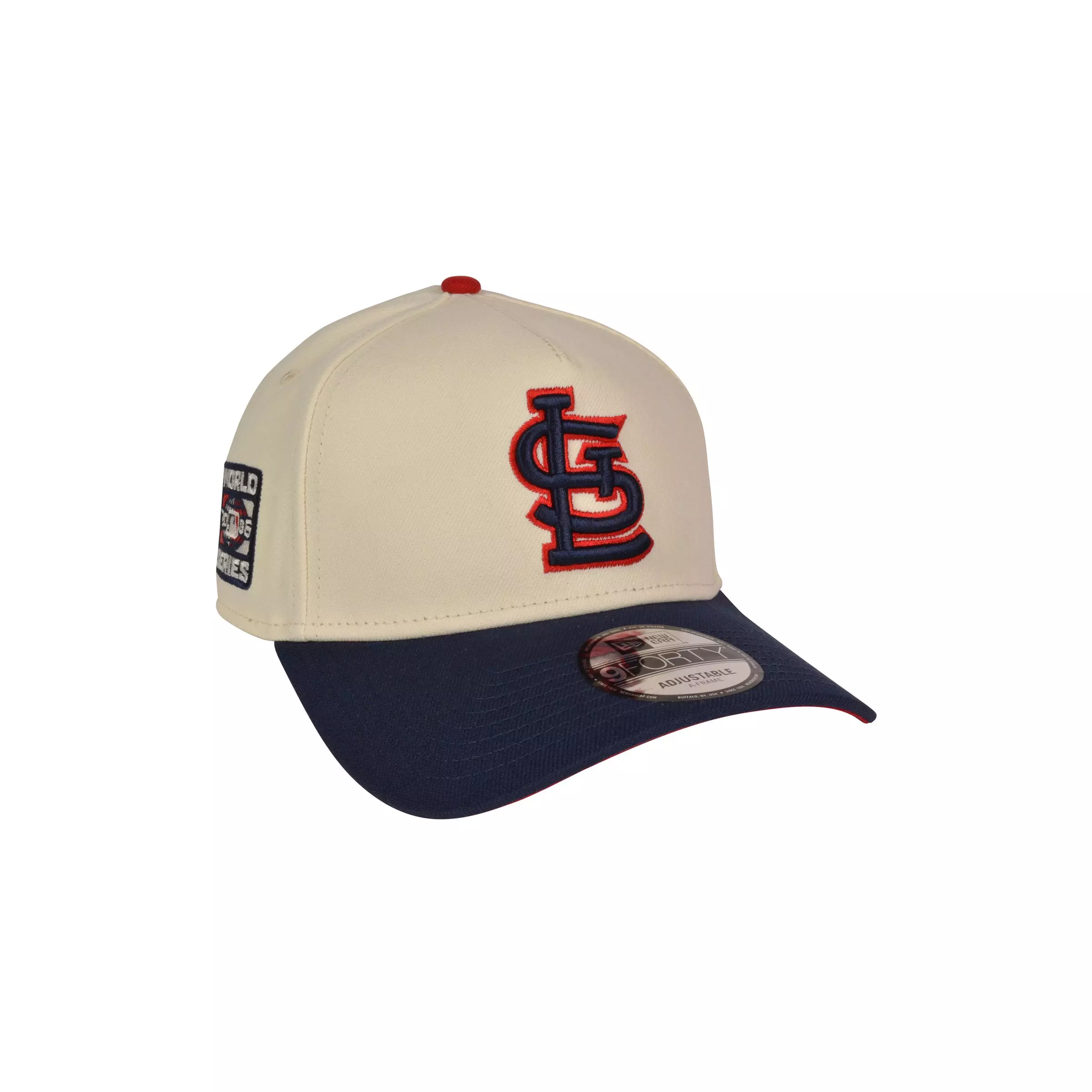 New Era St. Louis Cardinals 9FORTY A-Frame 4th Snapback Hat-Red/Blue - RED/BLUE