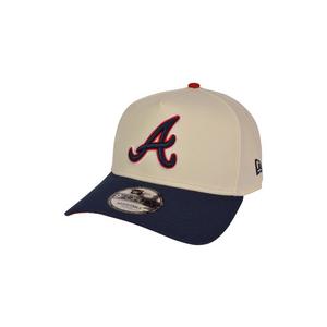 New Era Atlanta Braves 9FORTY A-Frame 4th Snapback Hat-Red/Blue