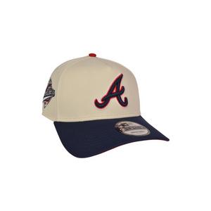 New Era Atlanta Braves 9FORTY A-Frame 4th Snapback Hat-Red/Blue