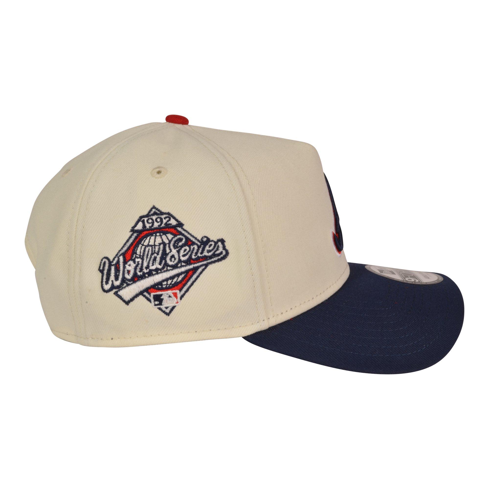 New Era Atlanta Braves 9FORTY A-Frame 4th Snapback Hat-Red/Blue