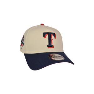 New Era Texas Rangers 9FORTY A-Frame 4th Snapback Hat-Red/Blue