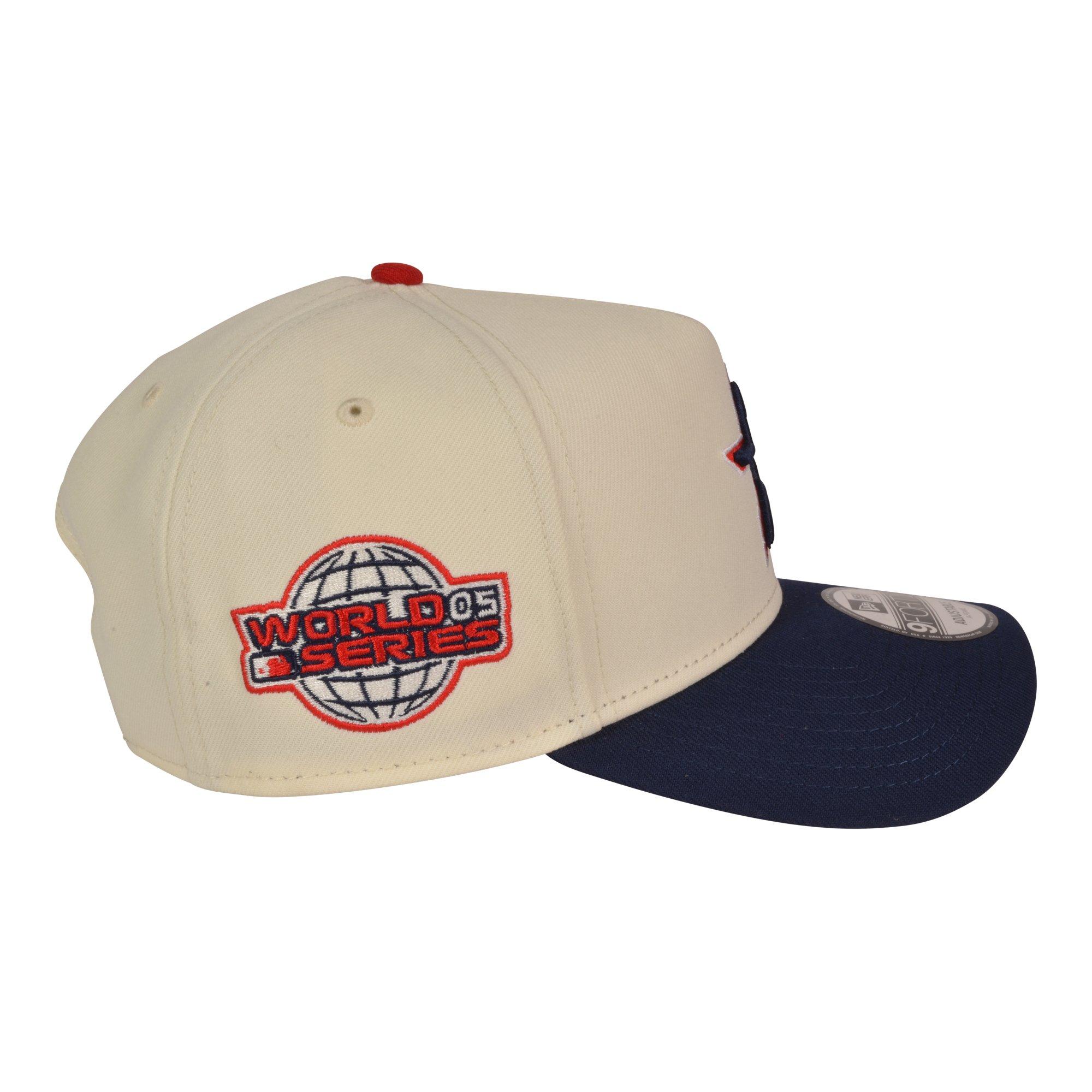 New Era Houston Astros 9FORTY A-Frame 4th Snapback Hat-Red/Blue