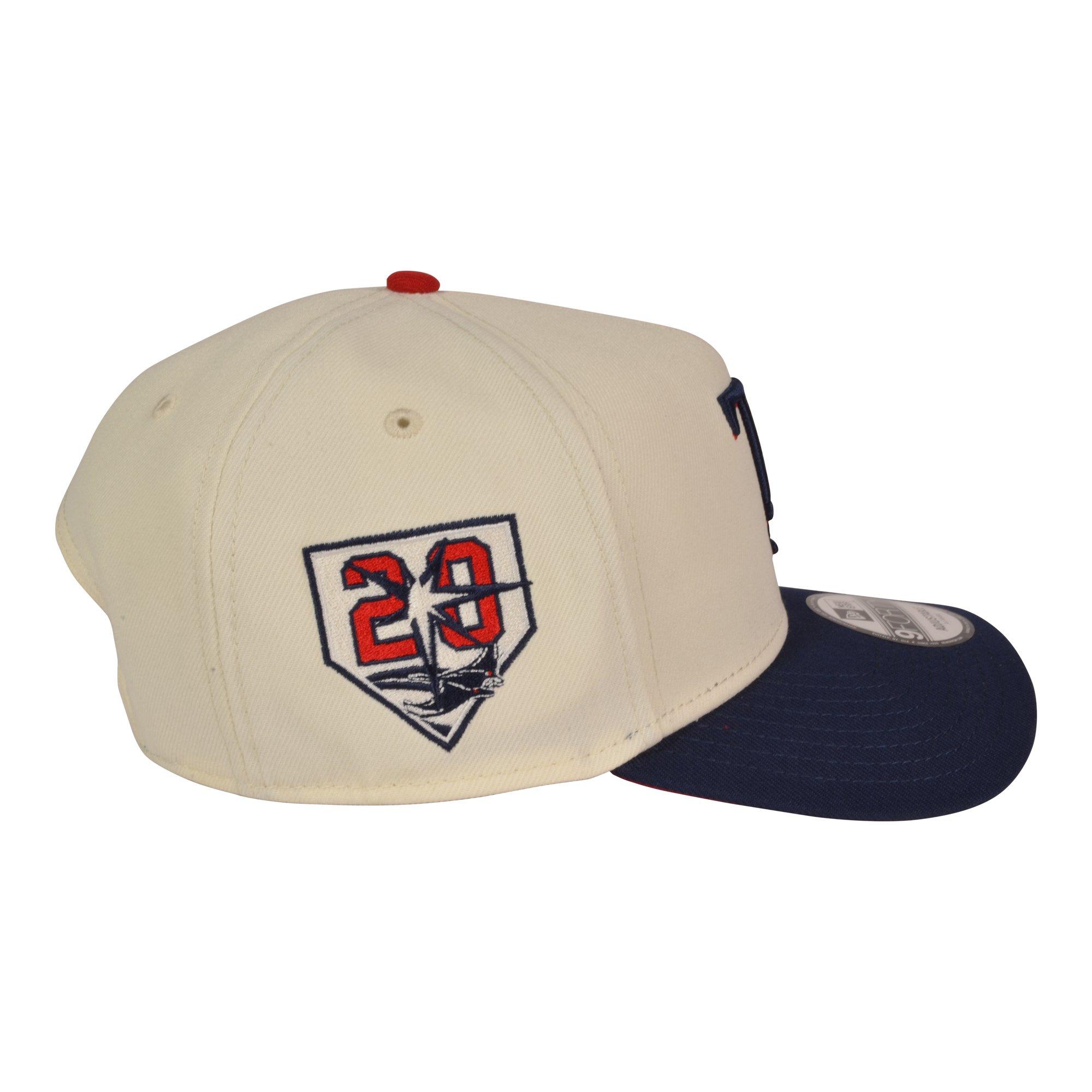 New Era Tampa Bay Rays 9FORTY A-Frame 4th Snapback Hat-Red/Blue