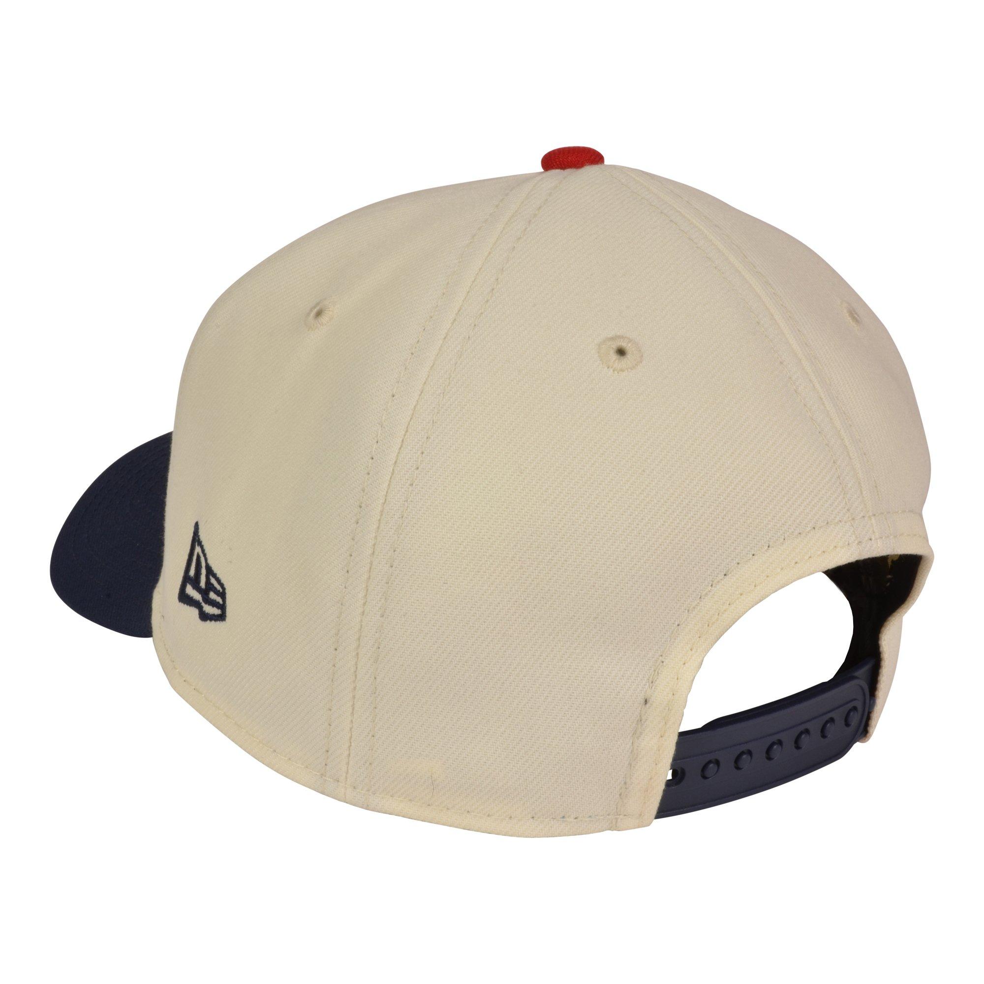 New Era Milwaukee Brewers 9FORTY A-Frame 4th Snapback Hat-Red/Blue