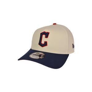 New Era Cleveland Guardians 9FORTY A-Frame 4th Snapback Hat-Red/Blue