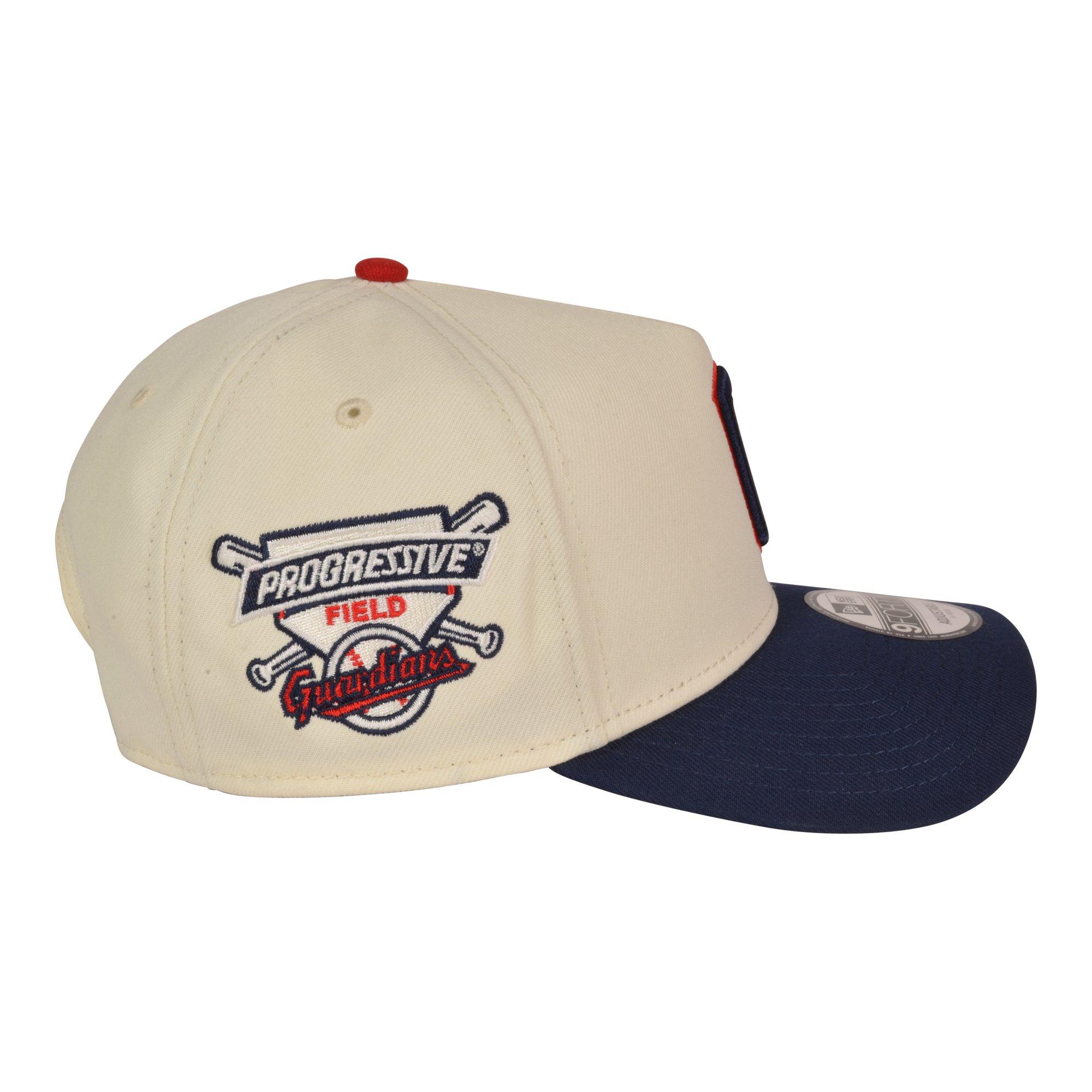New Era Cleveland Guardians 9FORTY A-Frame 4th Snapback Hat-Red/Blue