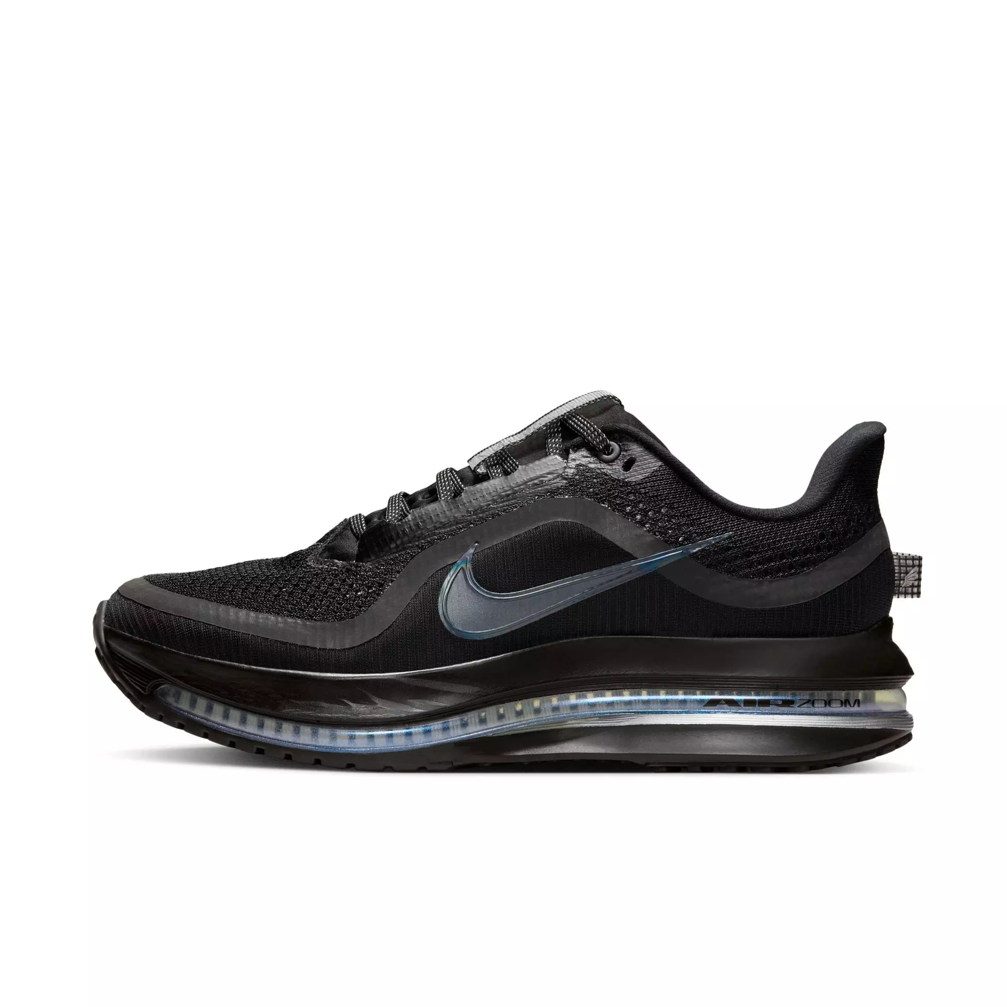 Nike Pegasus Premium "Black/Metallic Silver" Women's Road Running Shoe - BLACK/SILVER