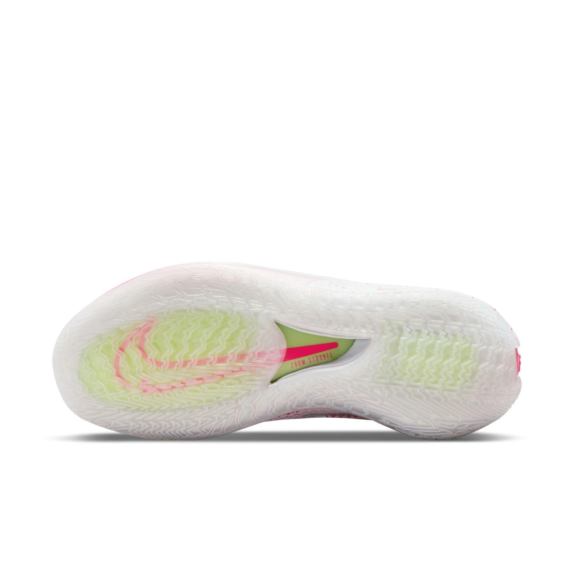 Nike G.T. Cut "Pink Blast" Men's Basketball Shoe - PURE PLATINUM/PINK BLAST/REGAL PINK Thumbnail View 11