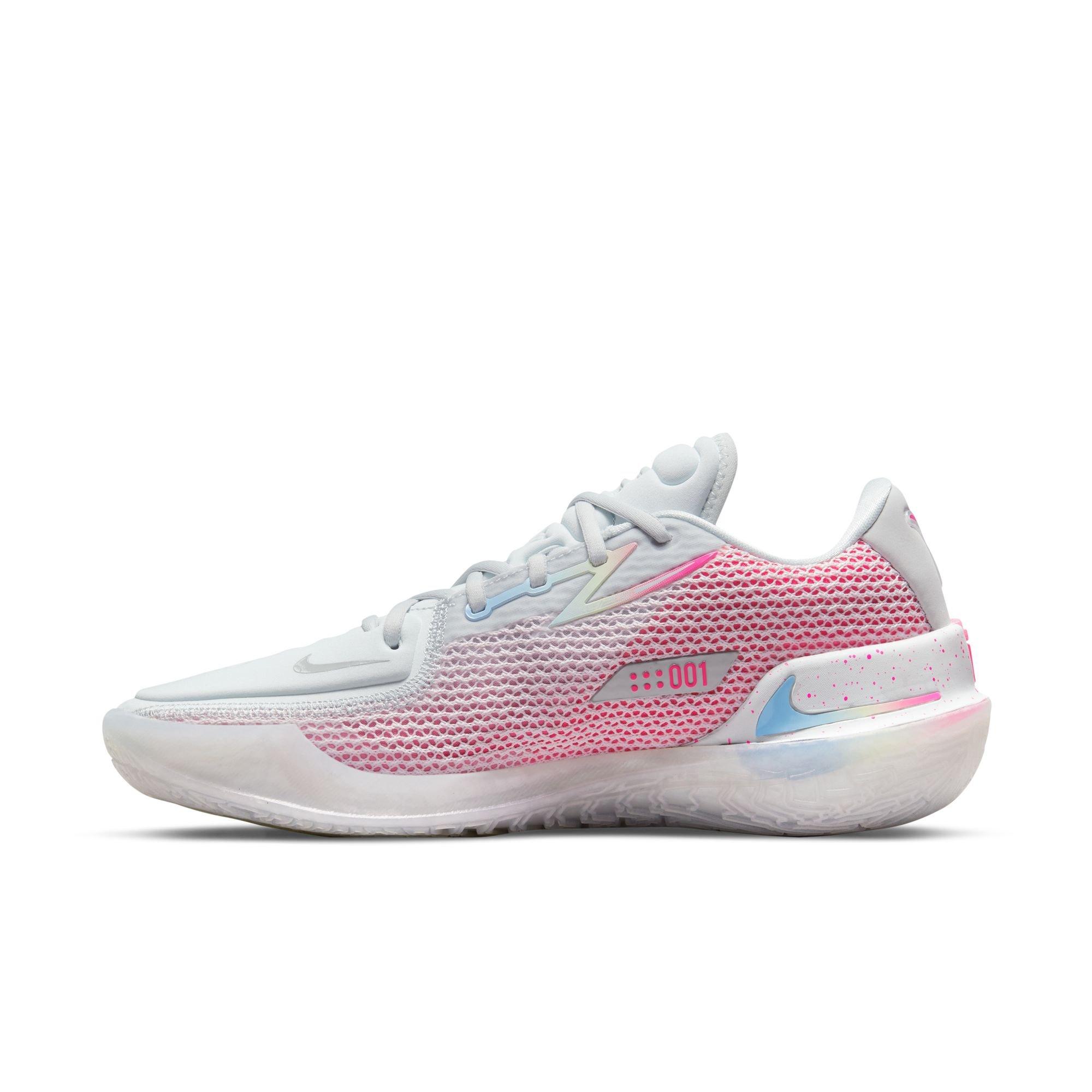 Nike G.T. Cut "Pink Blast" Men's Basketball Shoe - PURE PLATINUM/PINK BLAST/REGAL PINK Thumbnail View 8
