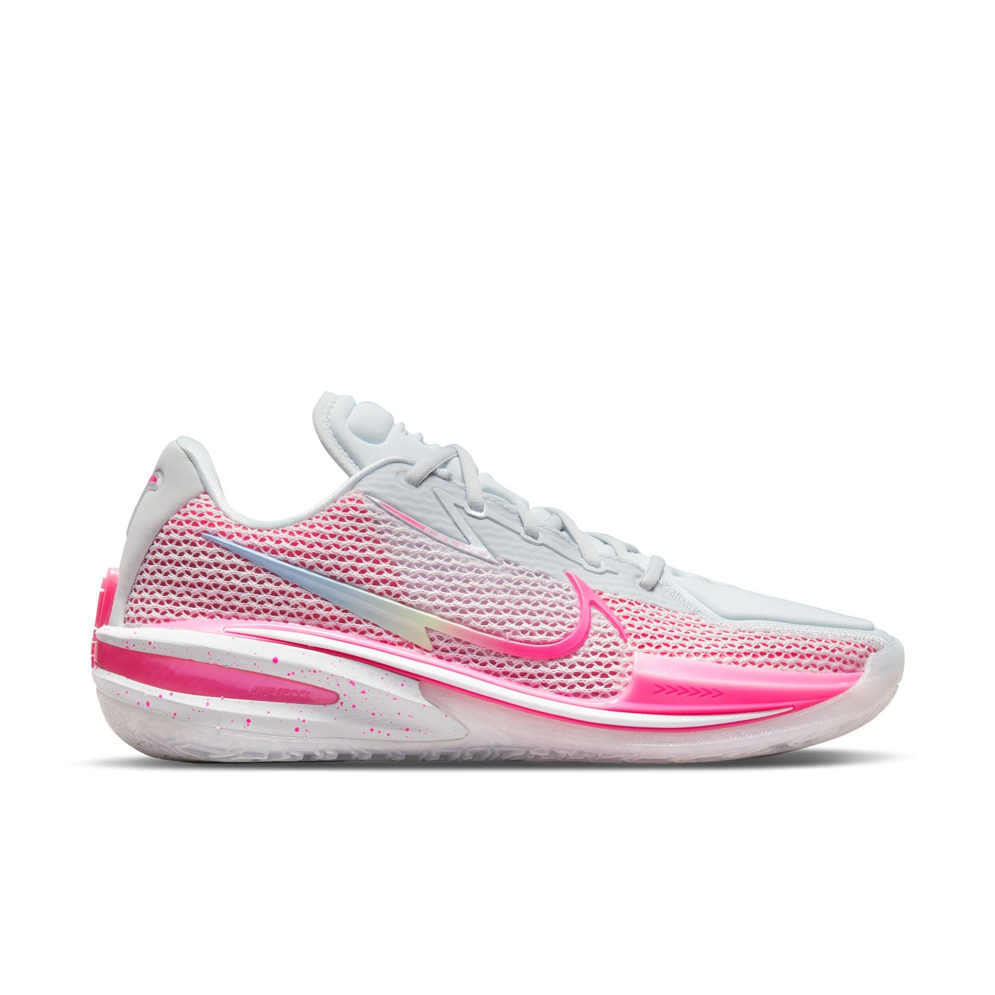 Nike G.T. Cut "Pink Blast" Men's Basketball Shoe - PURE PLATINUM/PINK BLAST/REGAL PINK Thumbnail View 1