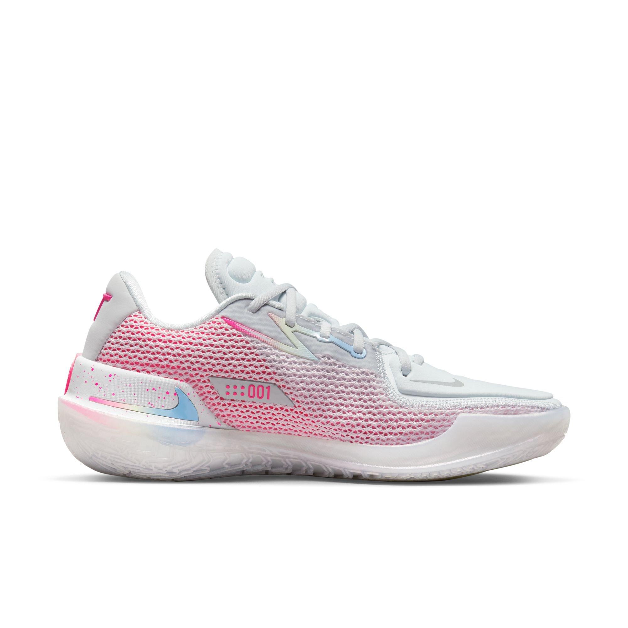 Nike G.T. Cut "Pink Blast" Men's Basketball Shoe - PURE PLATINUM/PINK BLAST/REGAL PINK Thumbnail View 2