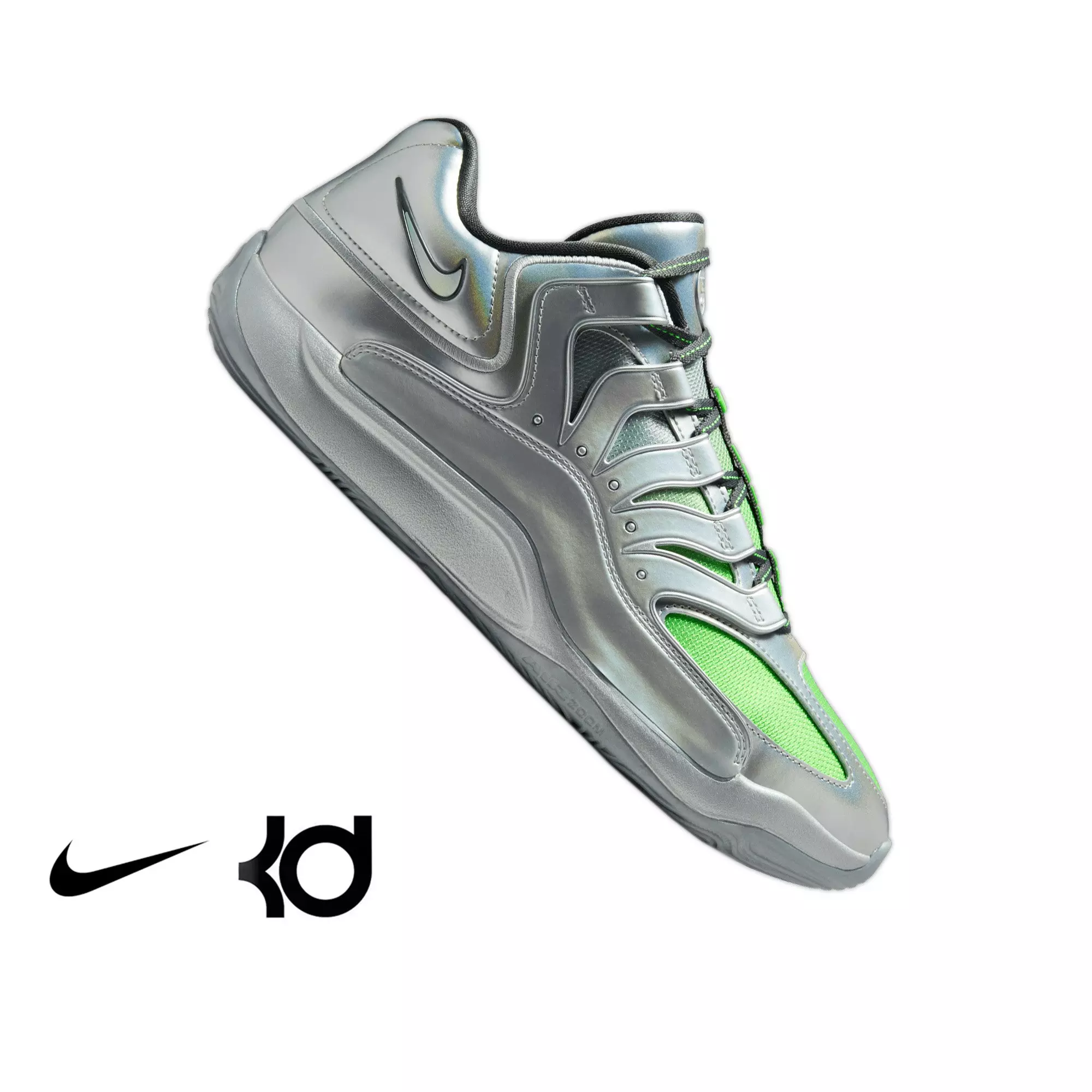 04/25 KD 18 'EYBL' SILVER - METALLIC SILVER/SMOKE GREY