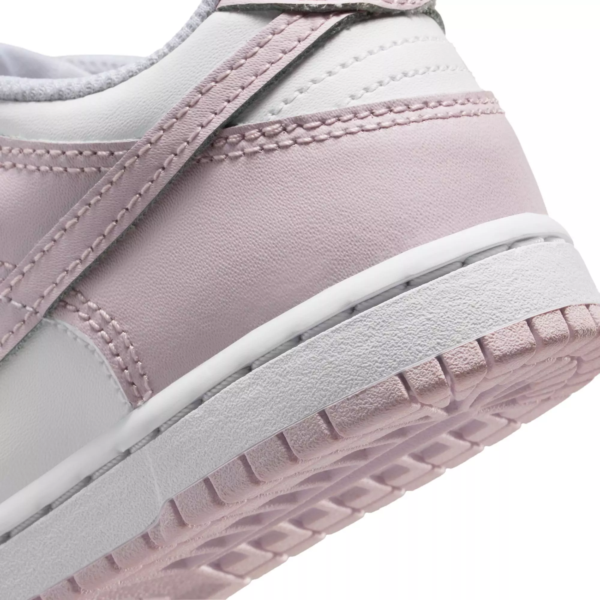 Nike Dunk Low "White/Light Violet" Preschool Girls' Shoe - LILAC