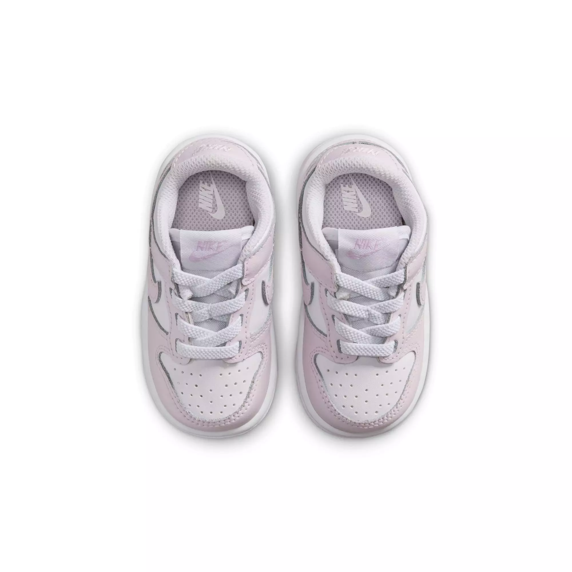 Nike Dunk Low "White/Light Violet" Toddler Girls' Shoe - LILAC