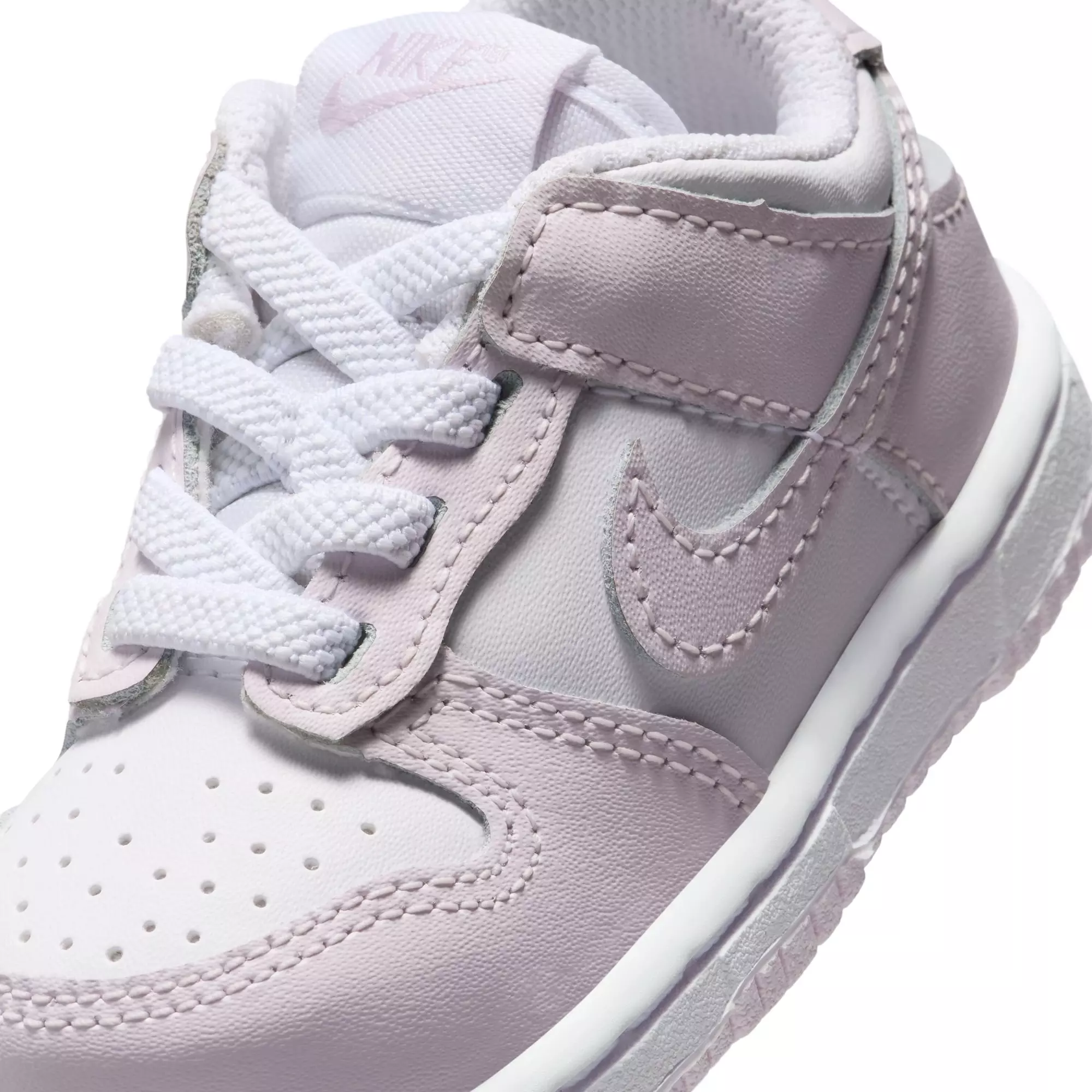 Nike Dunk Low "White/Light Violet" Toddler Girls' Shoe - LILAC