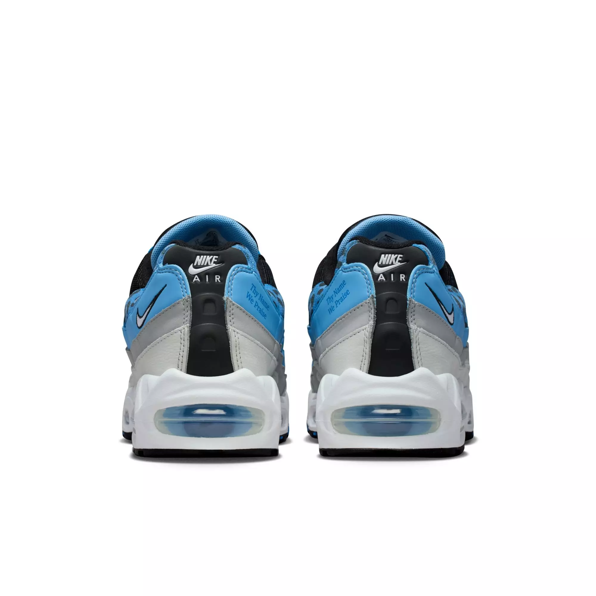 Nike Air Max 95 "Spelman College" Men's Shoe - BLACK/WHITE/COBALT PULSE