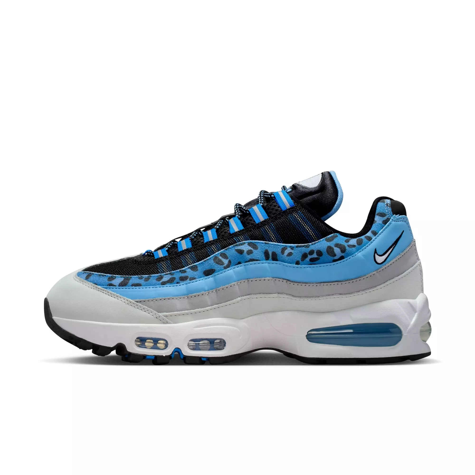 Nike Air Max 95 "Spelman College" Men's Shoe - BLACK/WHITE/COBALT PULSE