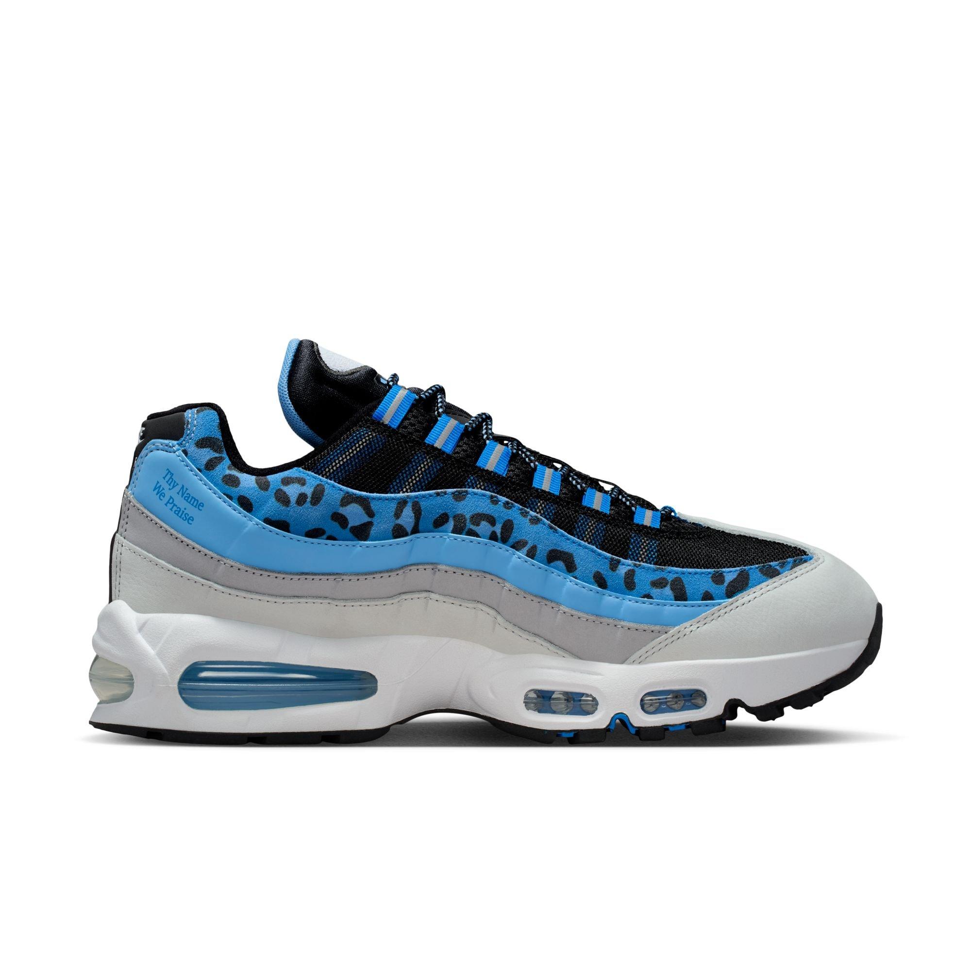 Nike Air Max 95 "Spelman College" Men's Shoe - BLACK/WHITE/COBALT PULSE Thumbnail View 2