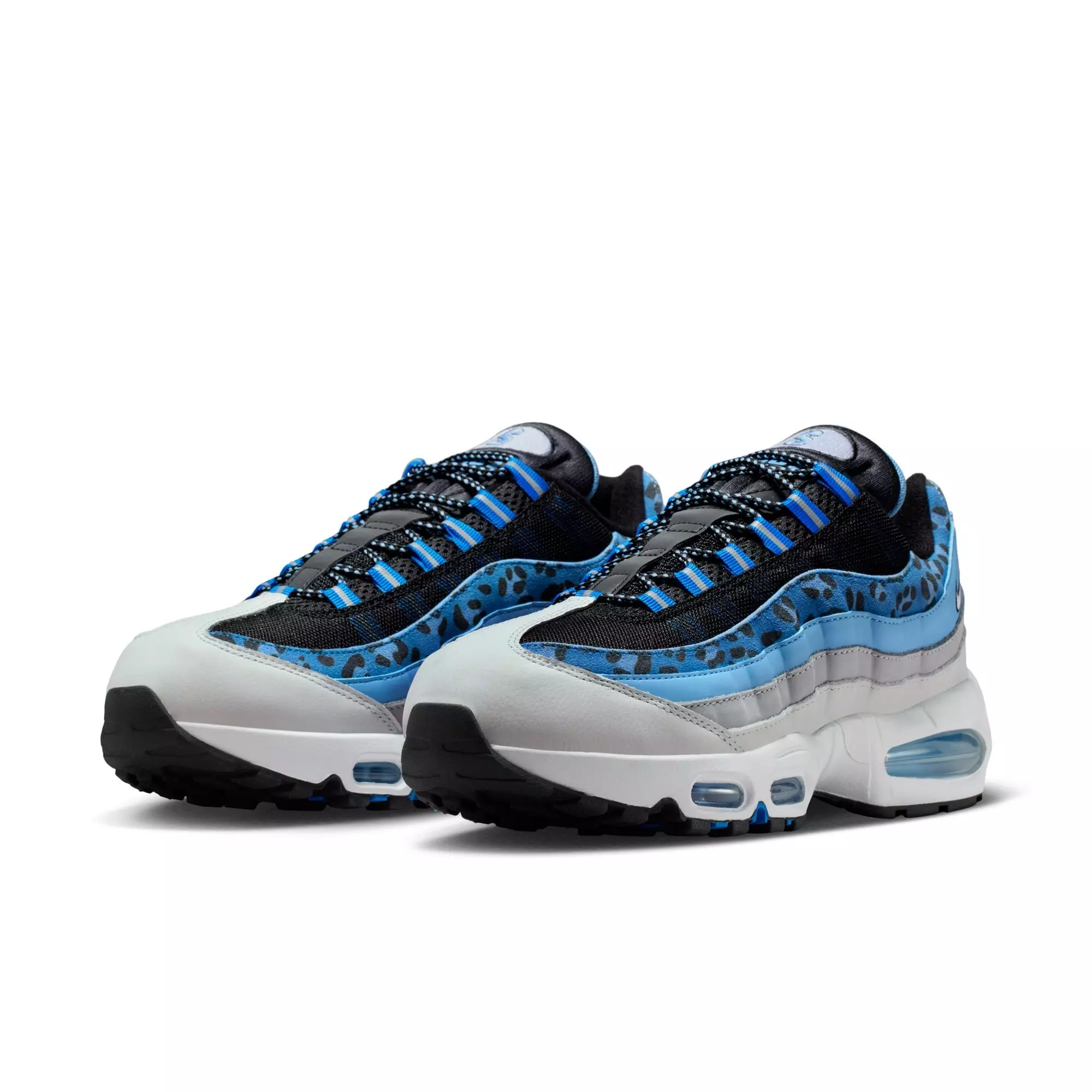 Nike Air Max 95 "Spelman College" Men's Shoe - BLACK/WHITE/COBALT PULSE