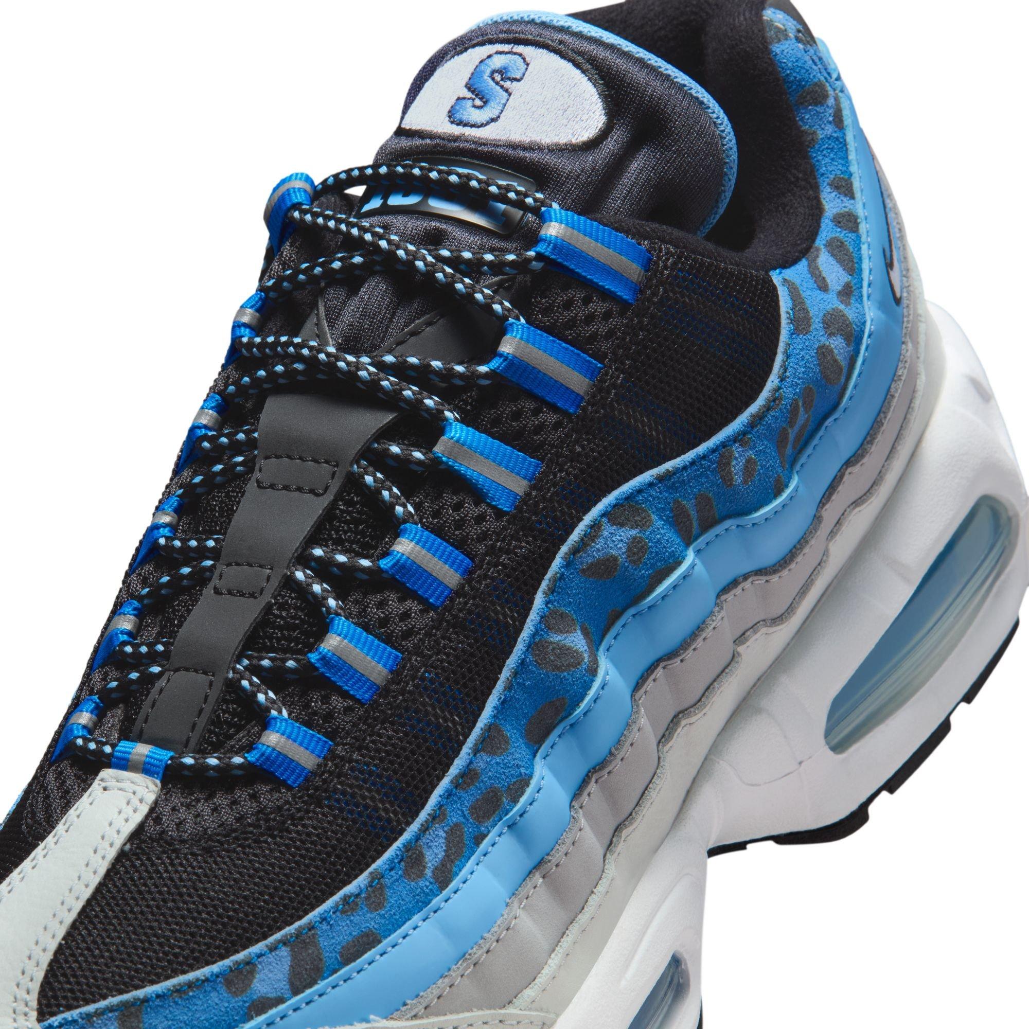Nike Air Max 95 "Spelman College" Men's Shoe - BLACK/WHITE/COBALT PULSE Thumbnail View 4