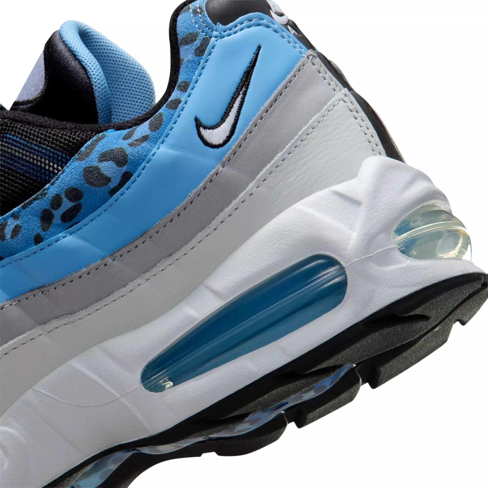 Nike Air Max 95 "Spelman College" Men's Shoe - BLACK/WHITE/COBALT PULSE