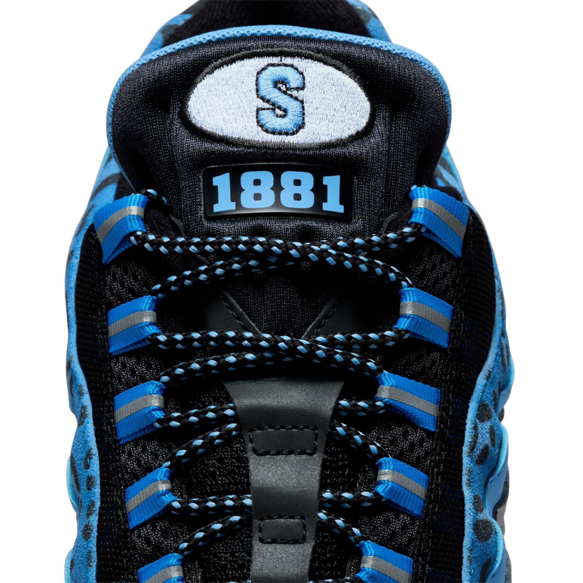 Nike Air Max 95 "Spelman College" Men's Shoe - BLACK/WHITE/COBALT PULSE Thumbnail View 7
