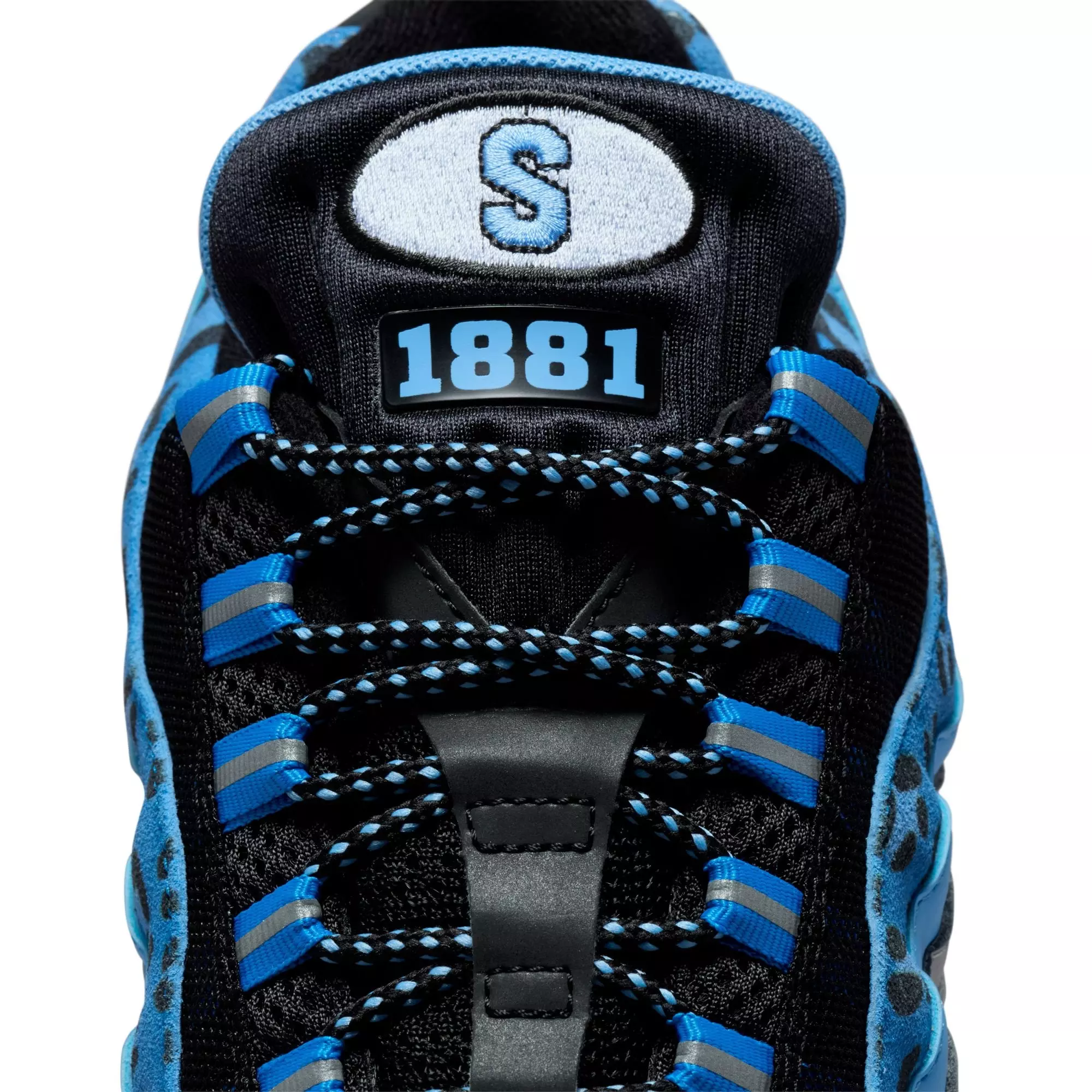 Nike Air Max 95 "Spelman College" Men's Shoe - BLACK/WHITE/COBALT PULSE