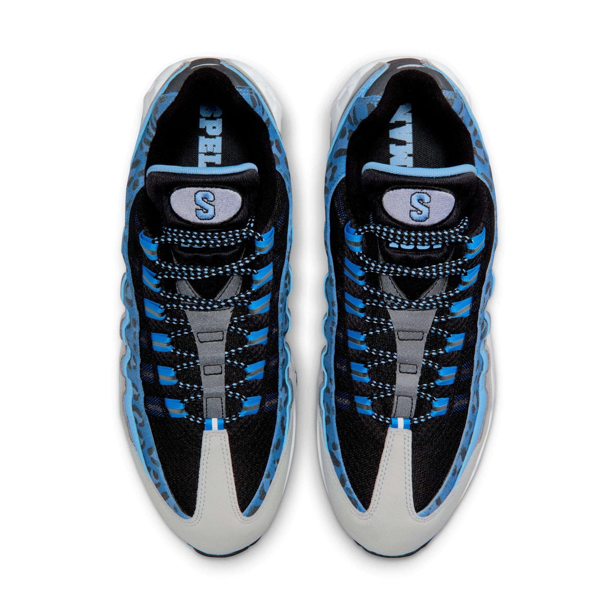 Nike Air Max 95 "Spelman College" Men's Shoe - BLACK/WHITE/COBALT PULSE Thumbnail View 13