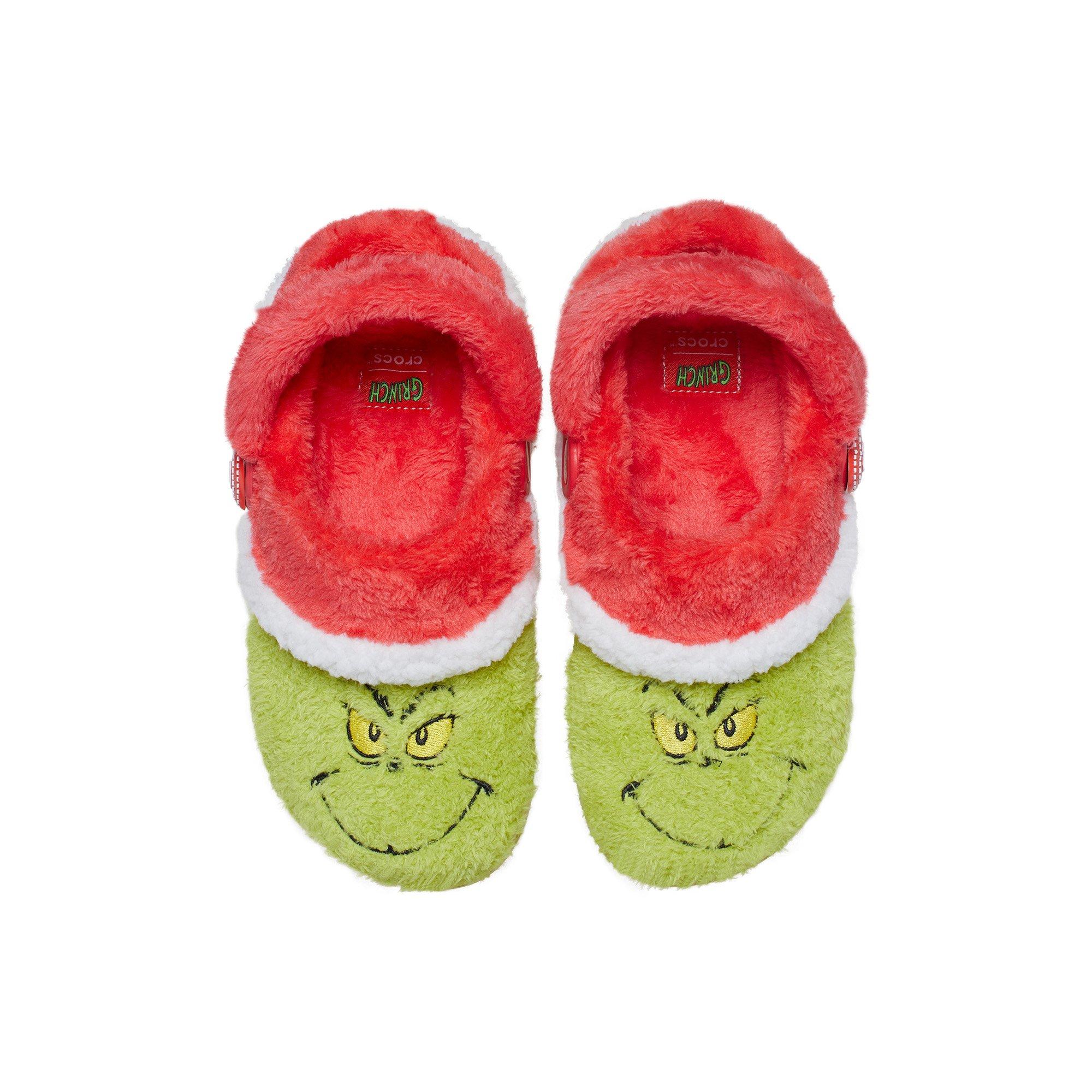 Crocs Classic Lined Preschool Kids' "The Grinch" Clog
