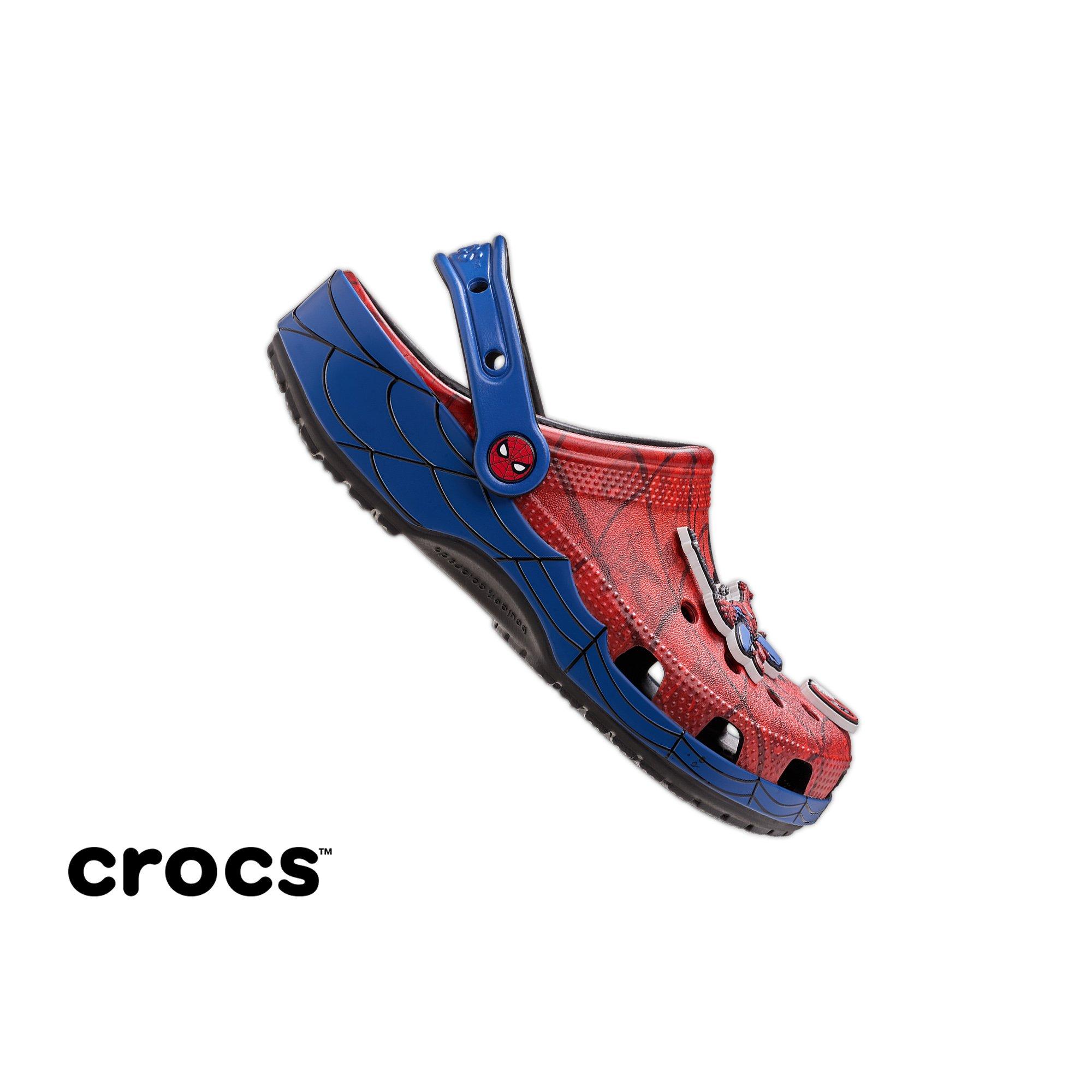 Crocs Toddler Kids' Spider-Man Web Classic Clog