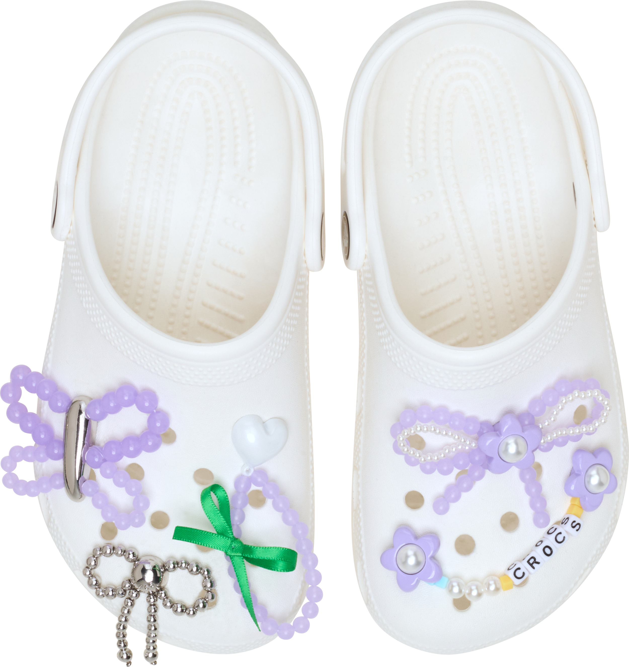 Crocs Purple Meta Jibbitz Charms-5PK