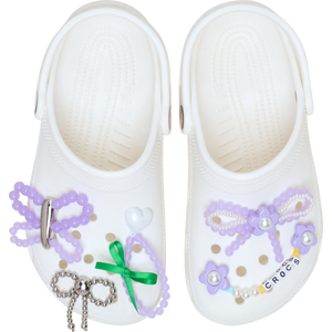 Crocs Purple Meta Jibbitz Charms-5PK