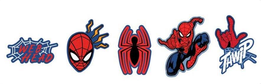 Crocs Spider-Man Jibbitz Charms - 5PK