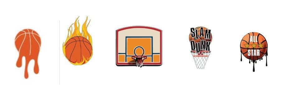 Crocs Basketball Vibes Jibbitz Charms-5PK