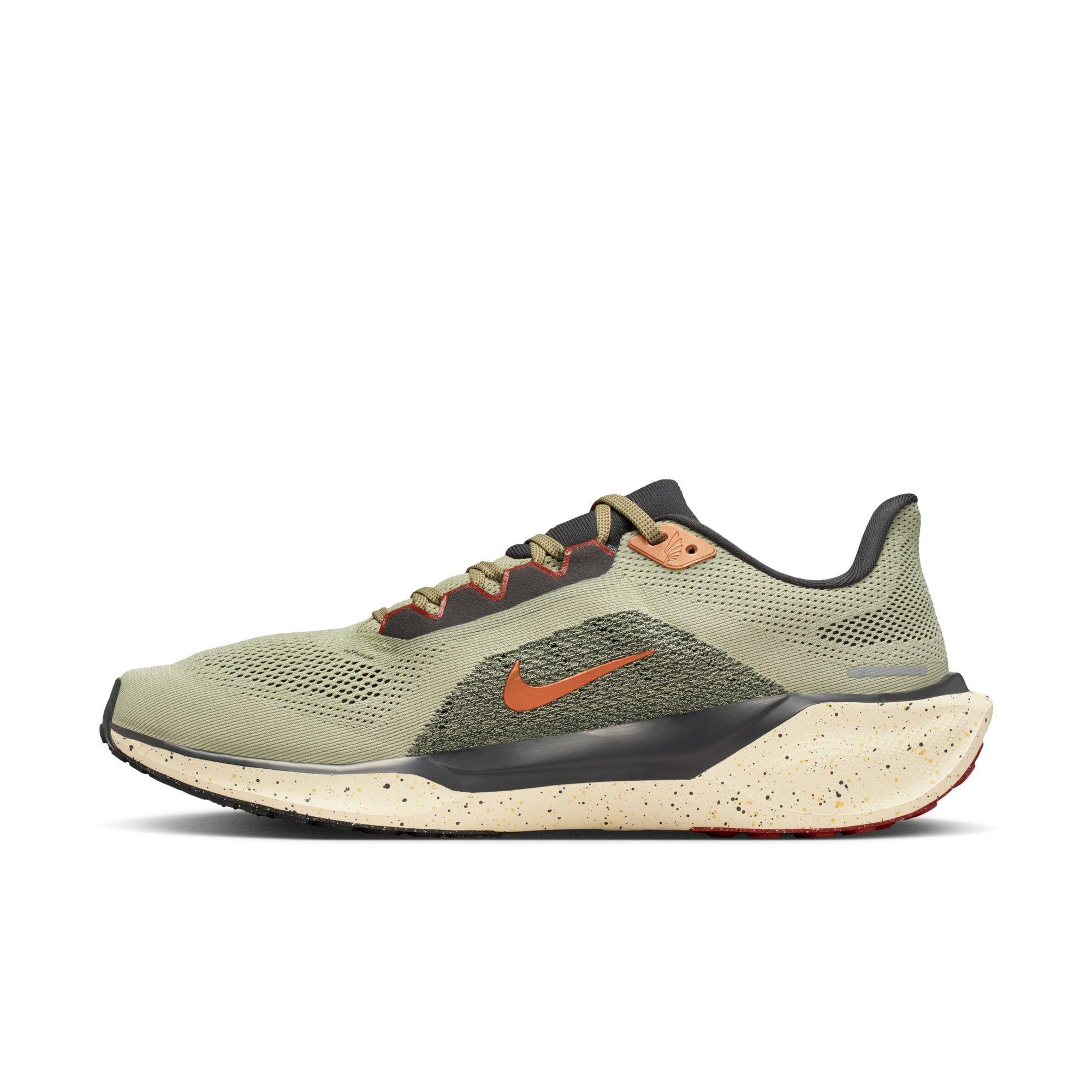 Nike N7 Pegasus 41 Unisex Running Shoe Olive Aura | Hibbett display picture 2