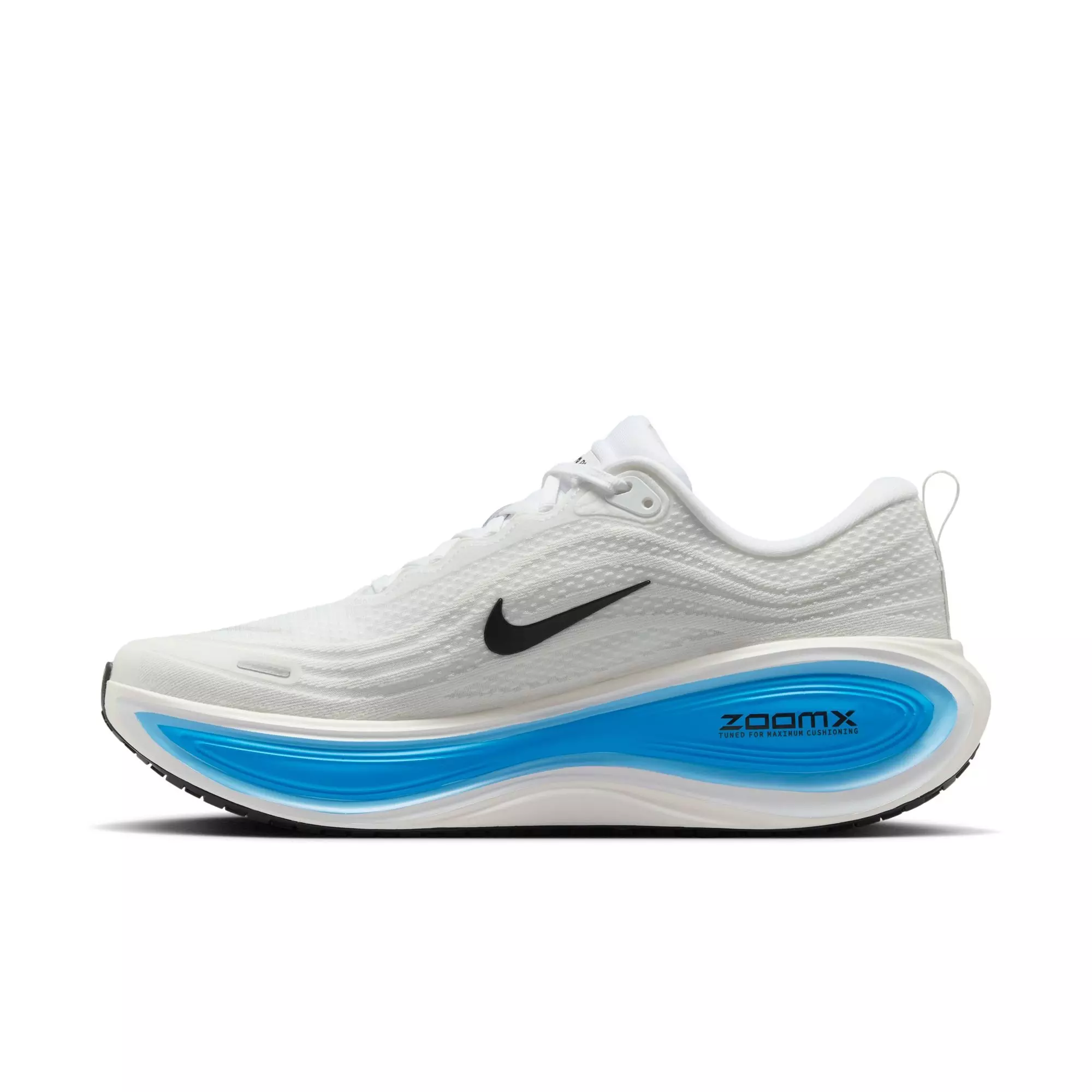 Nike Vomero Plus "White/Black/Blue Hero/Hydrogen Blue" Men's Road Running Shoe - WHITE/BLUE