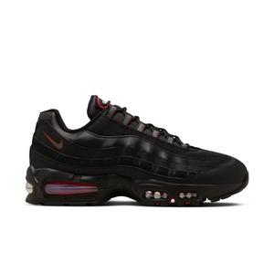 Nike Air Max 95 Big Bubble "Black/Smoke Grey/University Red/White" Men's Shoe