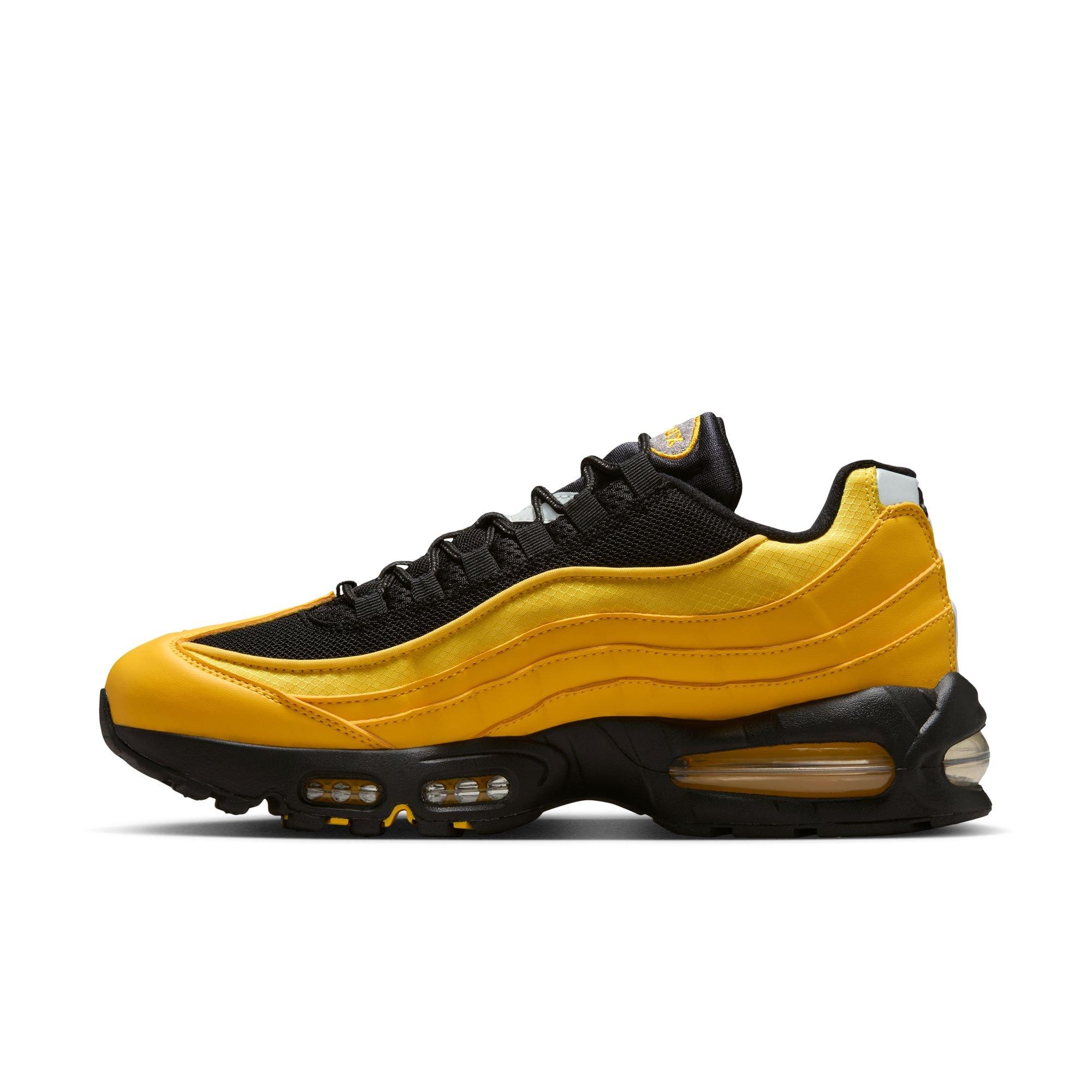 Yellow Black Running Sneakers Air Max 95 | Hibbett