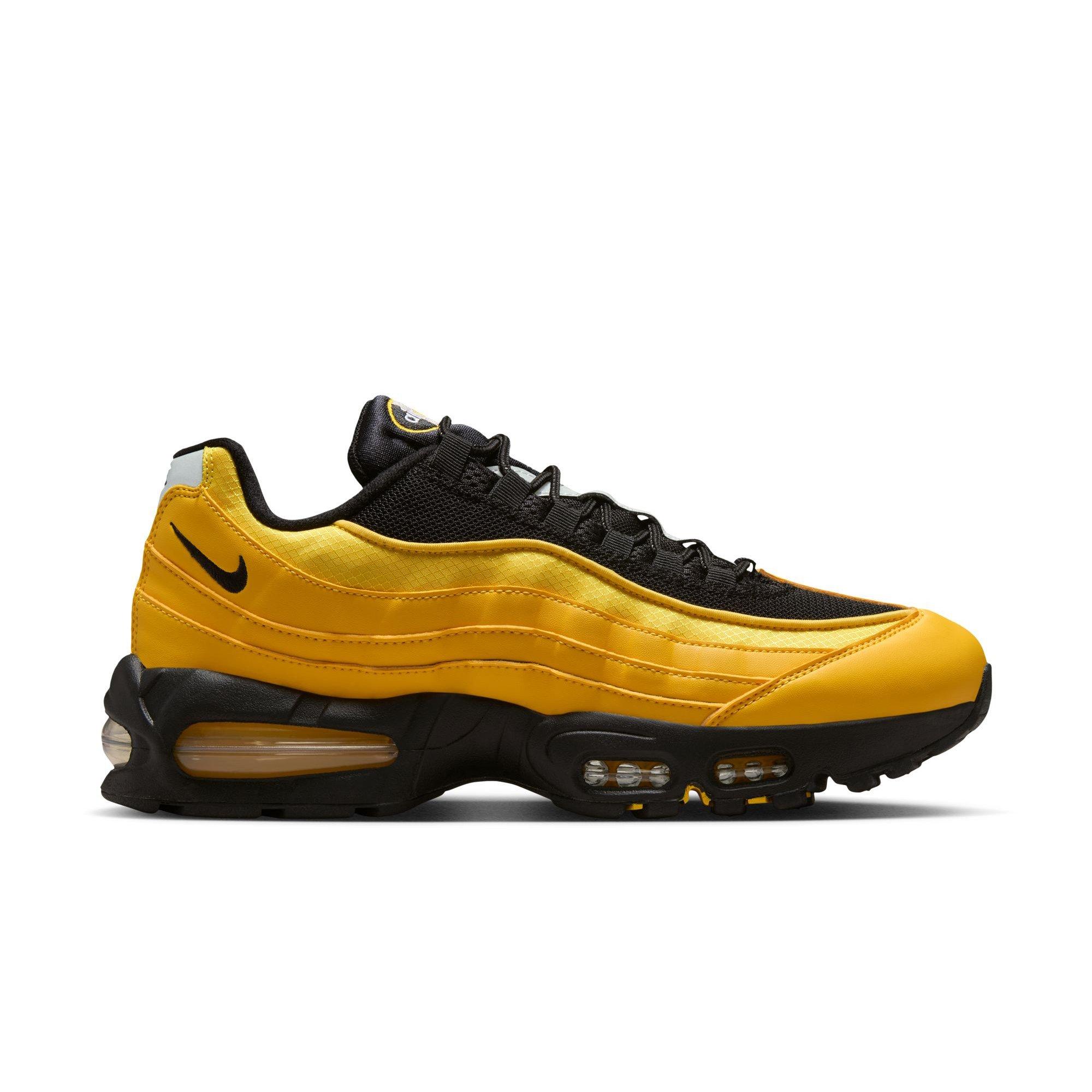 Yellow Black Running Sneakers Air Max 95 | Hibbett