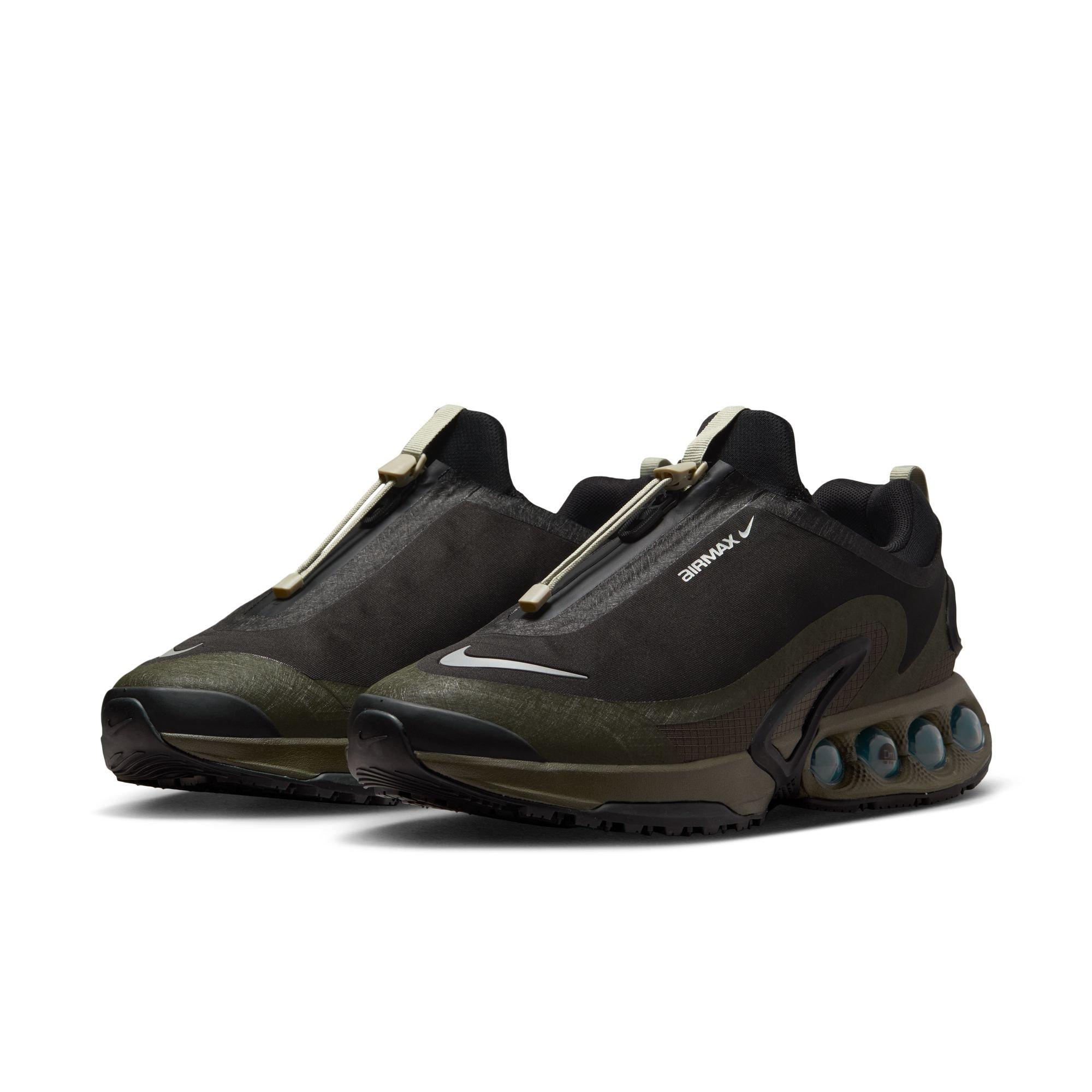 Nike Air Max Dn Roam "Black/Metallic Silver/Cargo Khaki/Stone" Men's Shoe - BLACK/GREEN Thumbnail View 5
