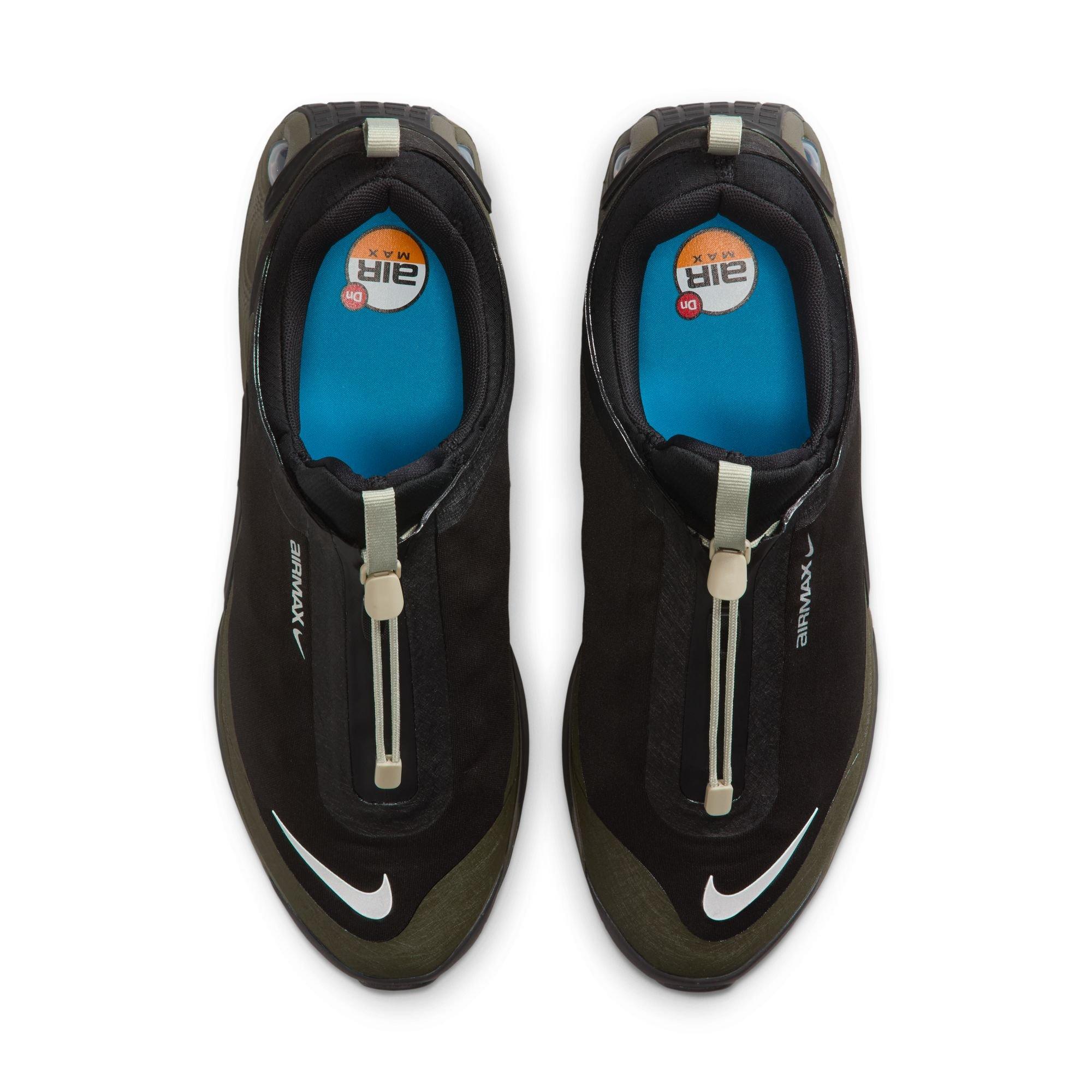 Nike Air Max Dn Roam "Black/Metallic Silver/Cargo Khaki/Stone" Men's Shoe - BLACK/GREEN Thumbnail View 6