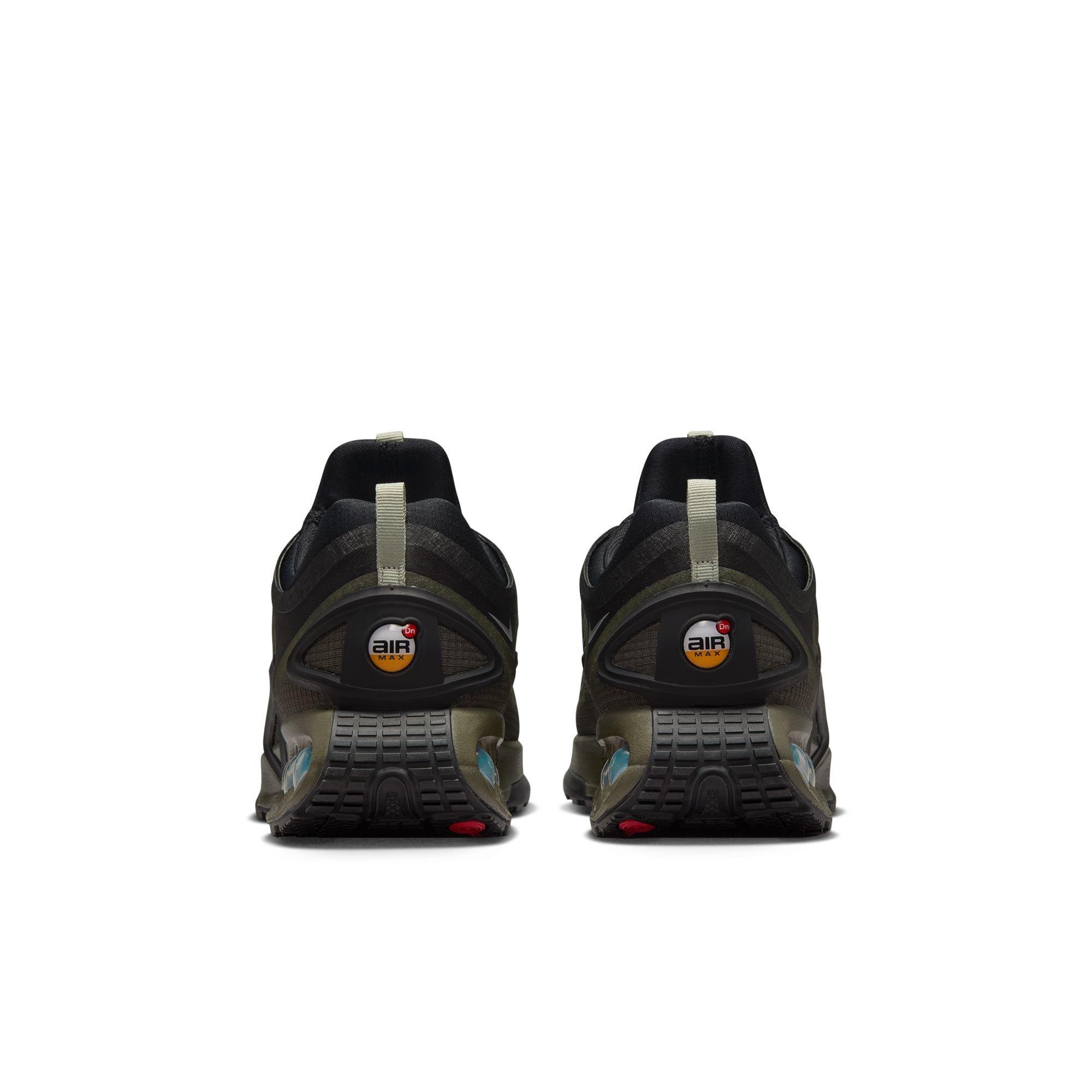 Nike Air Max Dn Roam "Black/Metallic Silver/Cargo Khaki/Stone" Men's Shoe - BLACK/GREEN Thumbnail View 7