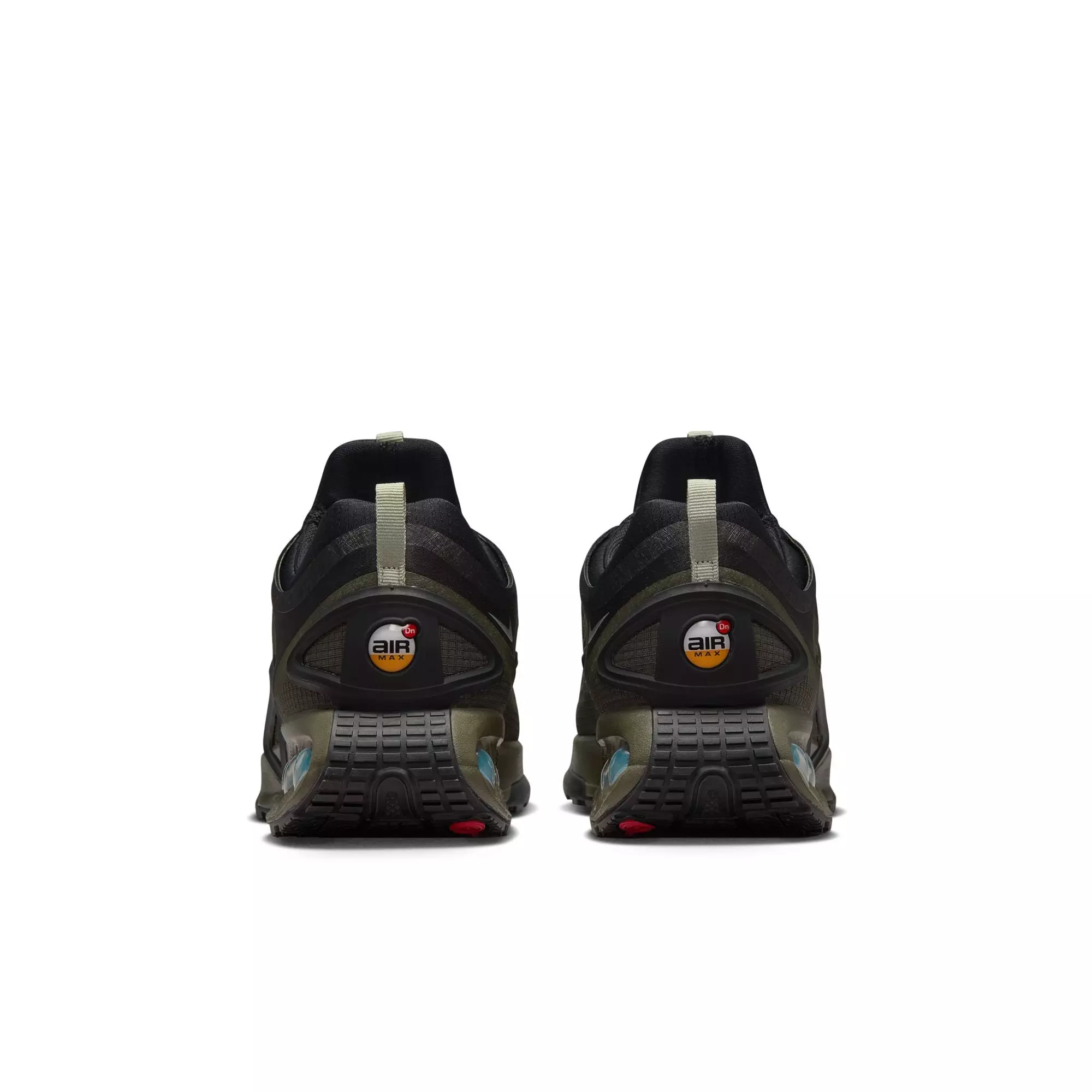 Nike Air Max Dn Roam "Black/Metallic Silver/Cargo Khaki/Stone" Men's Shoe - BLACK/GREEN