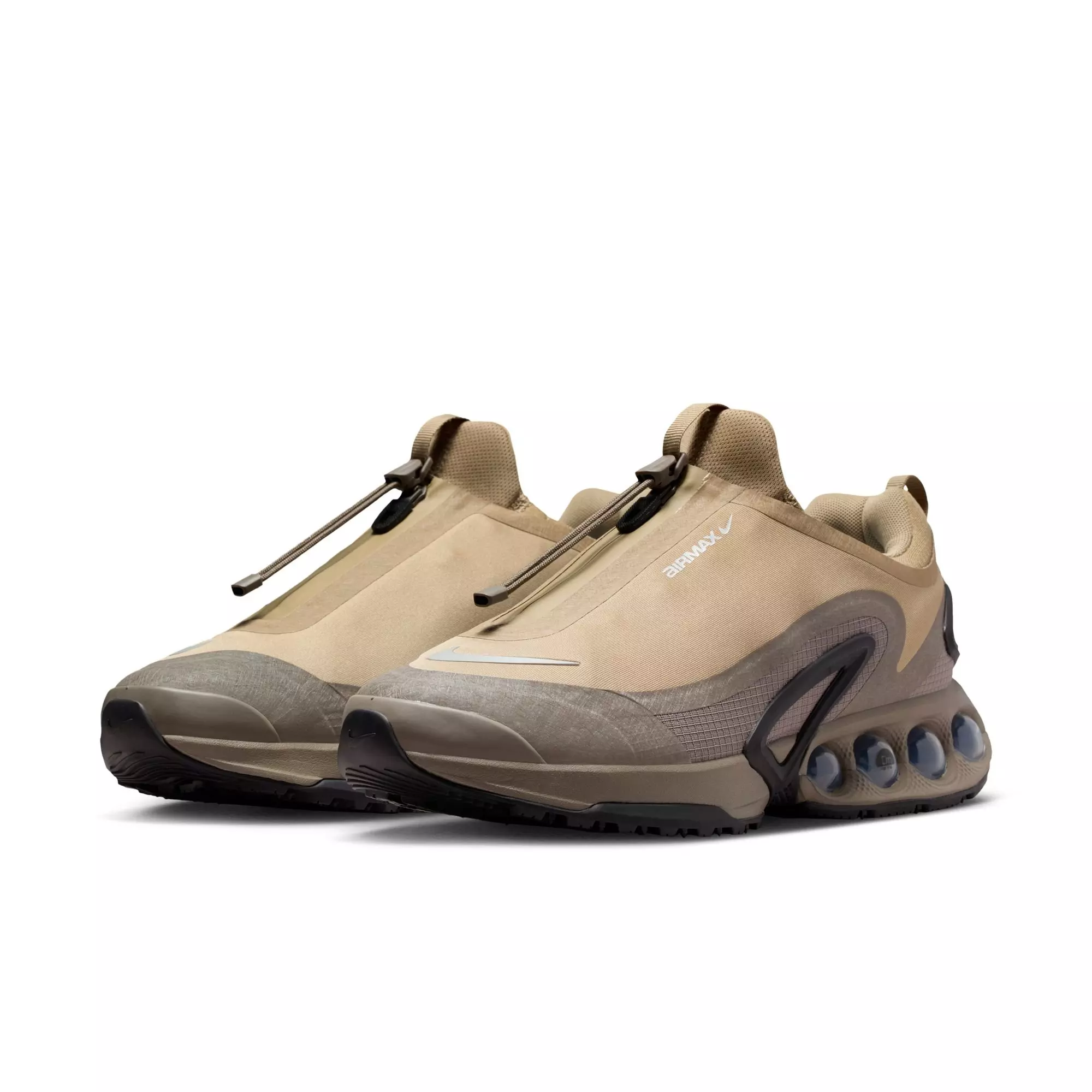 Nike AIr Max Dn Roam "Parachute Beige/Metallic Silver" Men's Shoe - TAN/BLACK